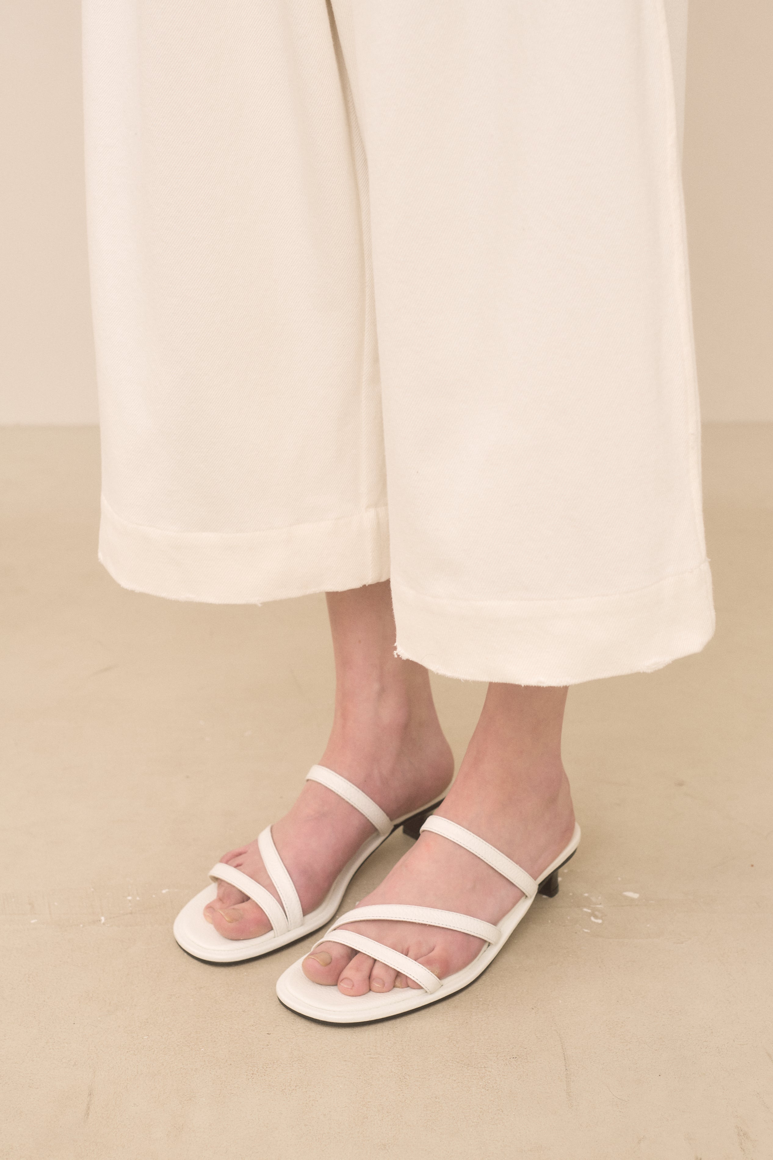 WASHED CROP TROUSER