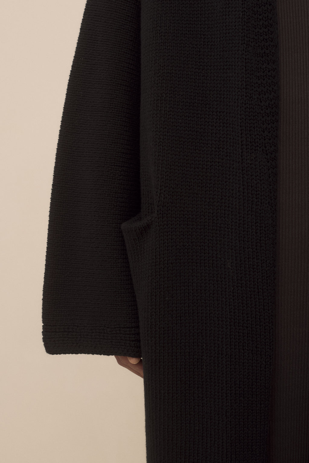 LONG OPEN CARDIGAN