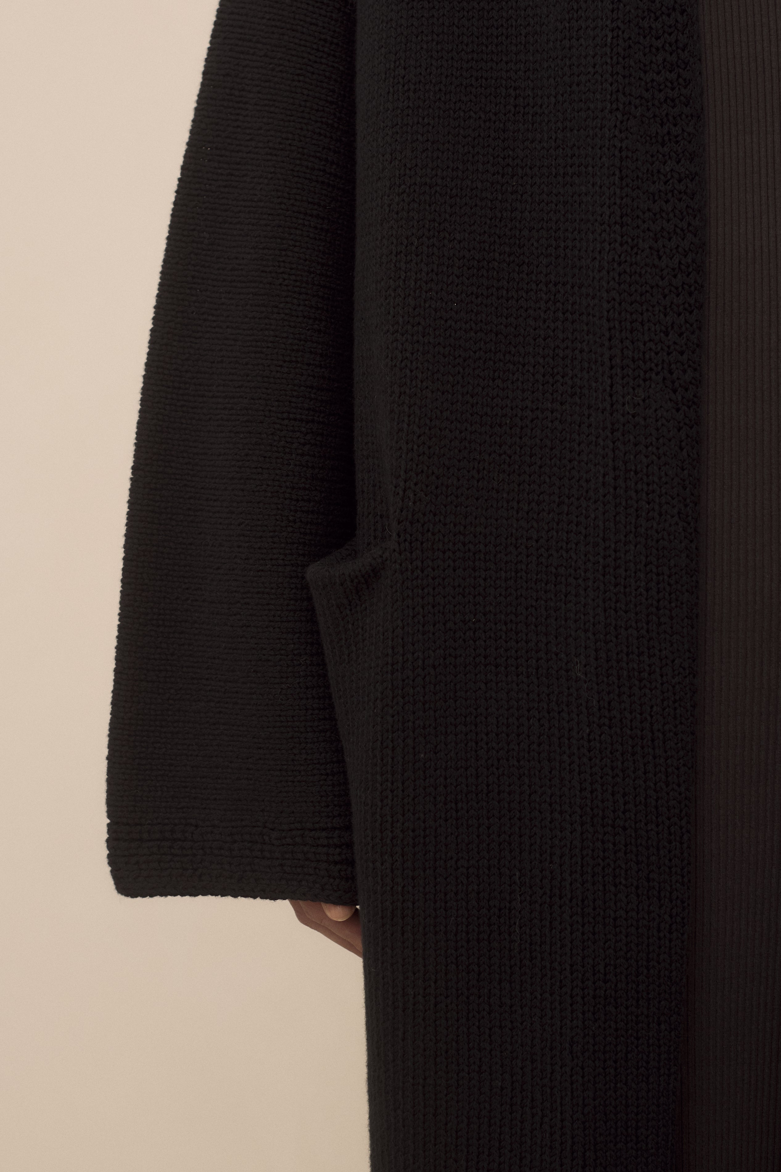 LONG OPEN CARDIGAN