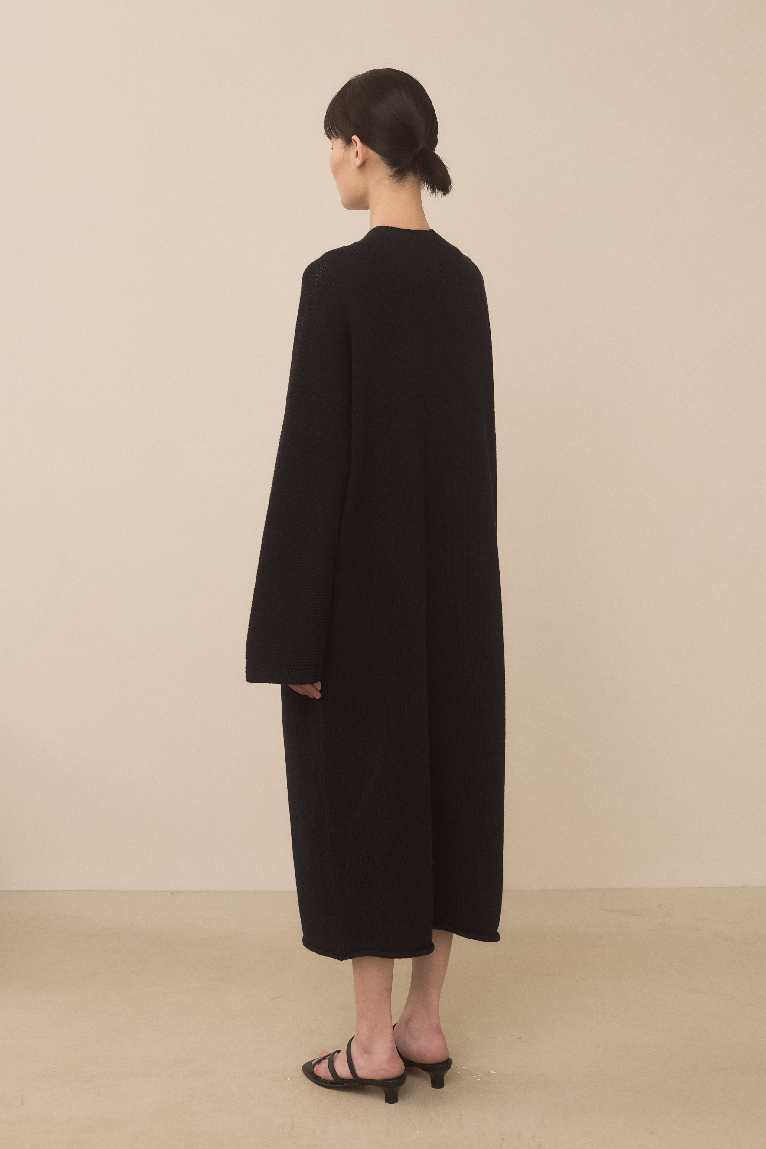 LONG OPEN CARDIGAN
