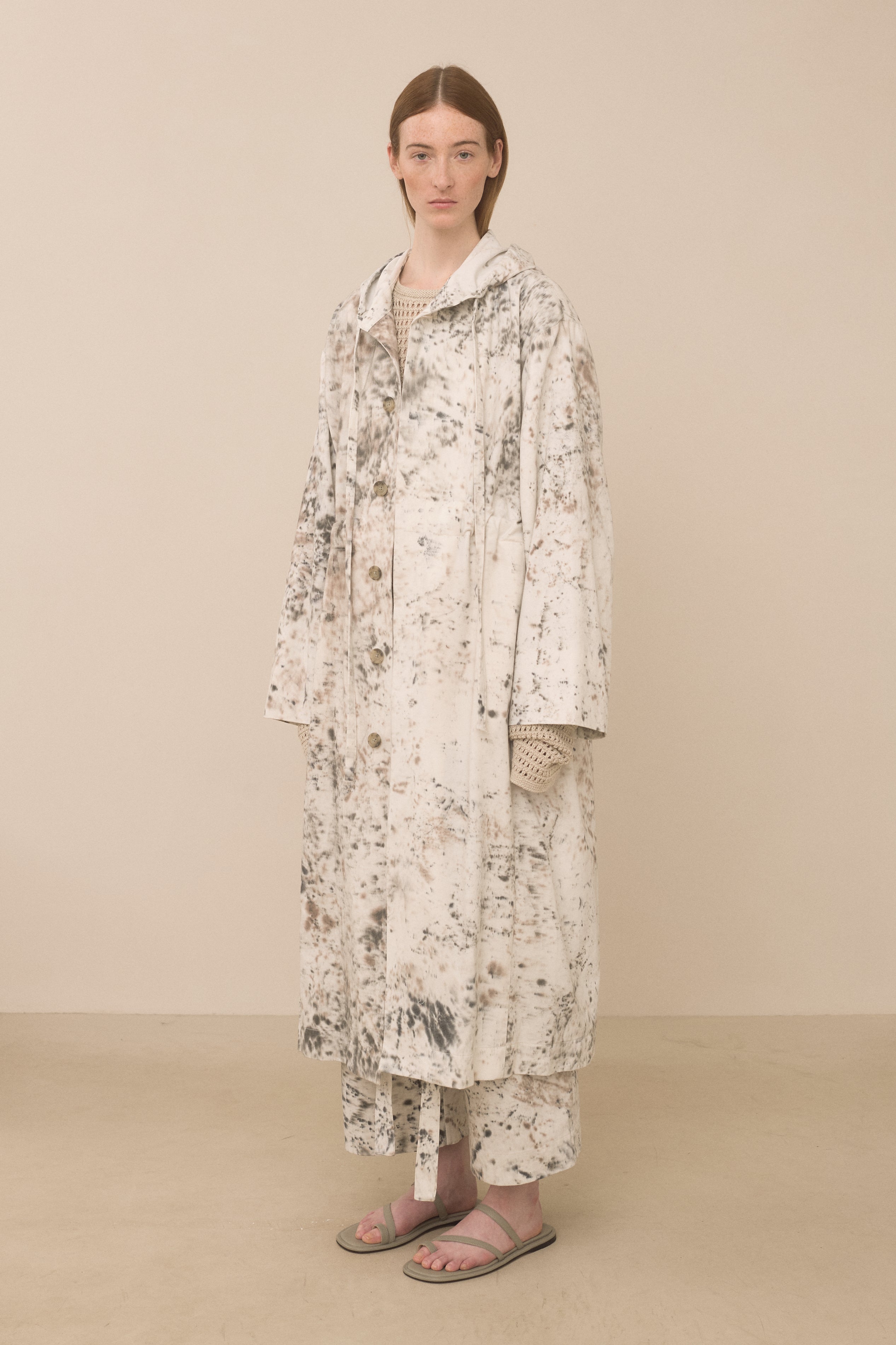 HANDPAINT HOOD TRENCH
