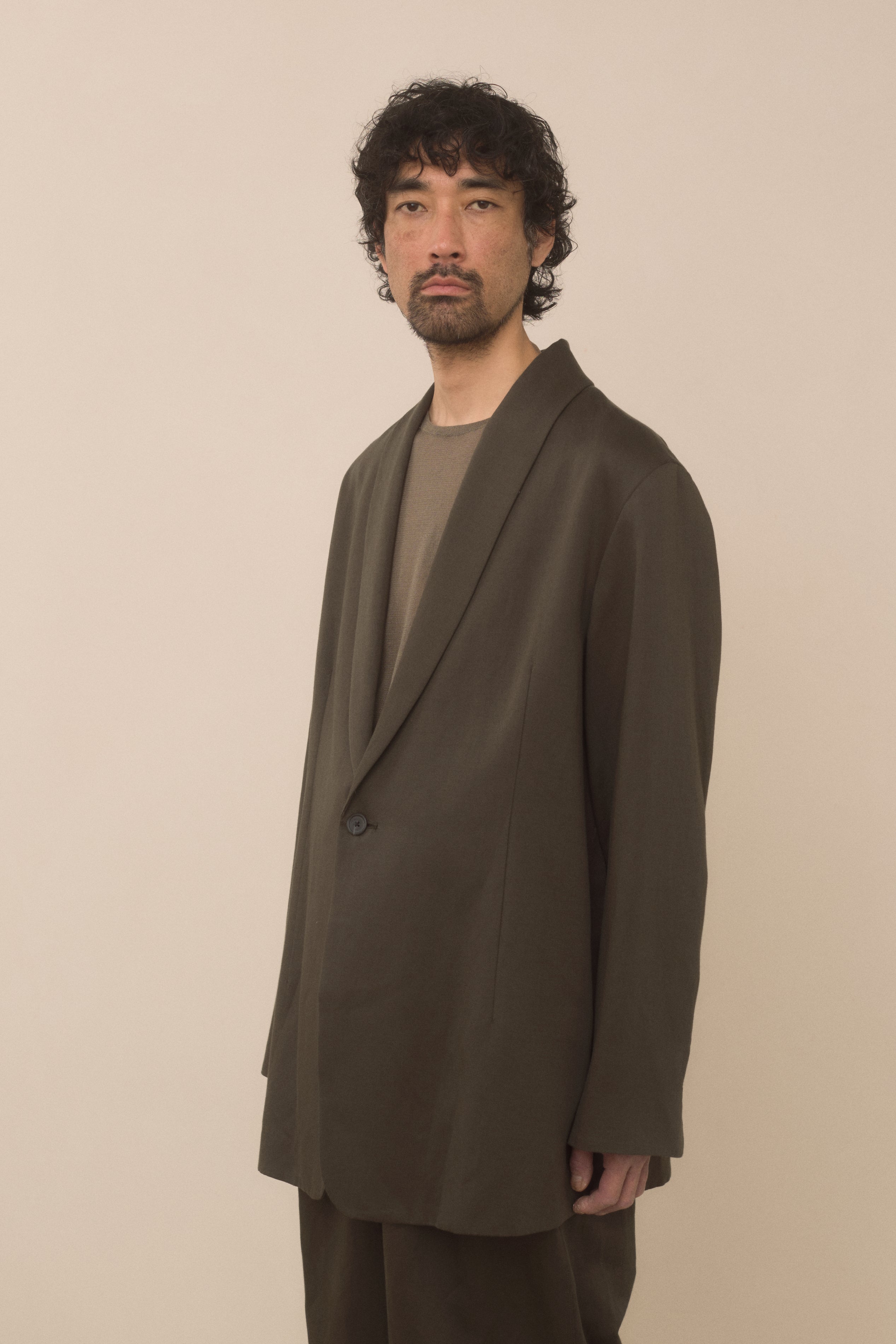 SATIN BLAZER