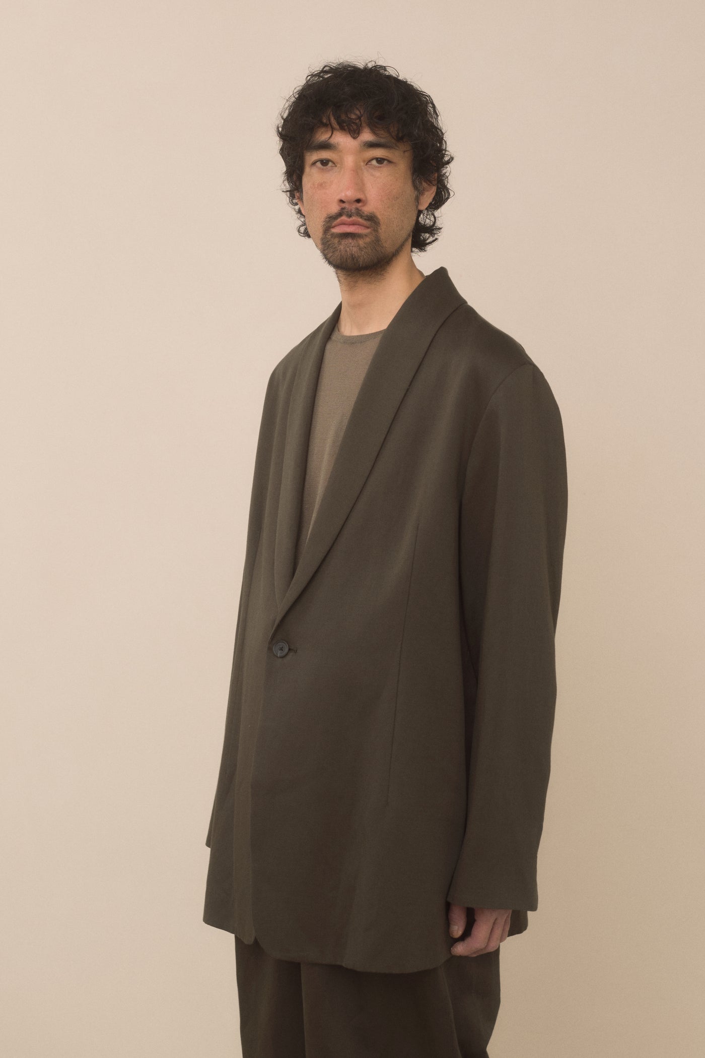 SATIN BLAZER
