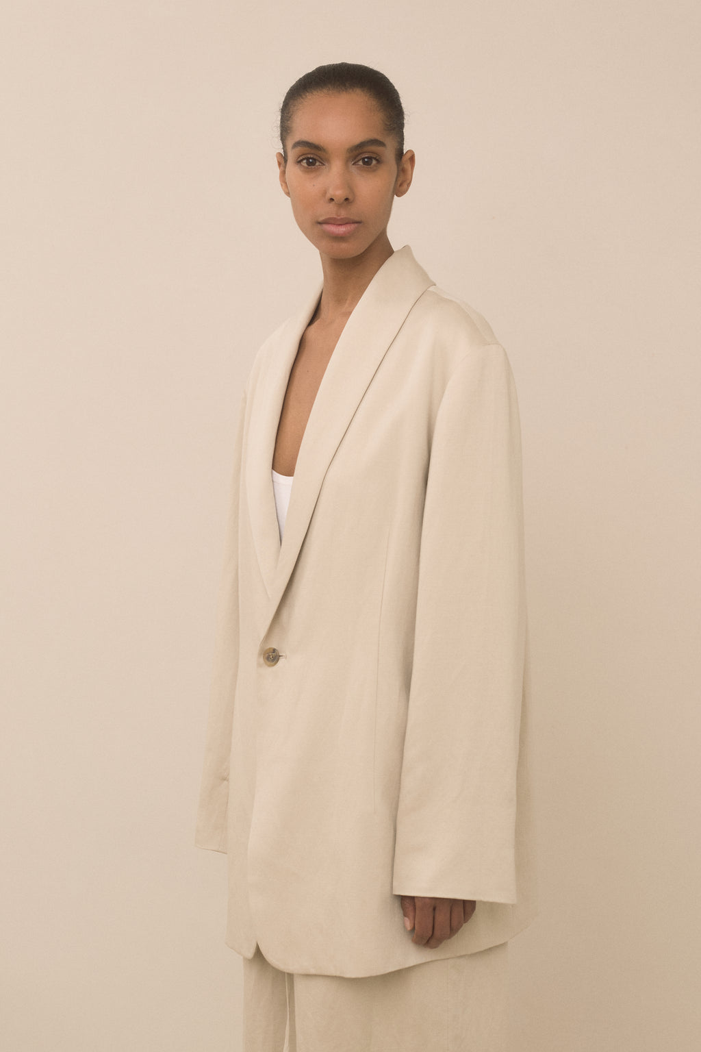 SATIN BLAZER