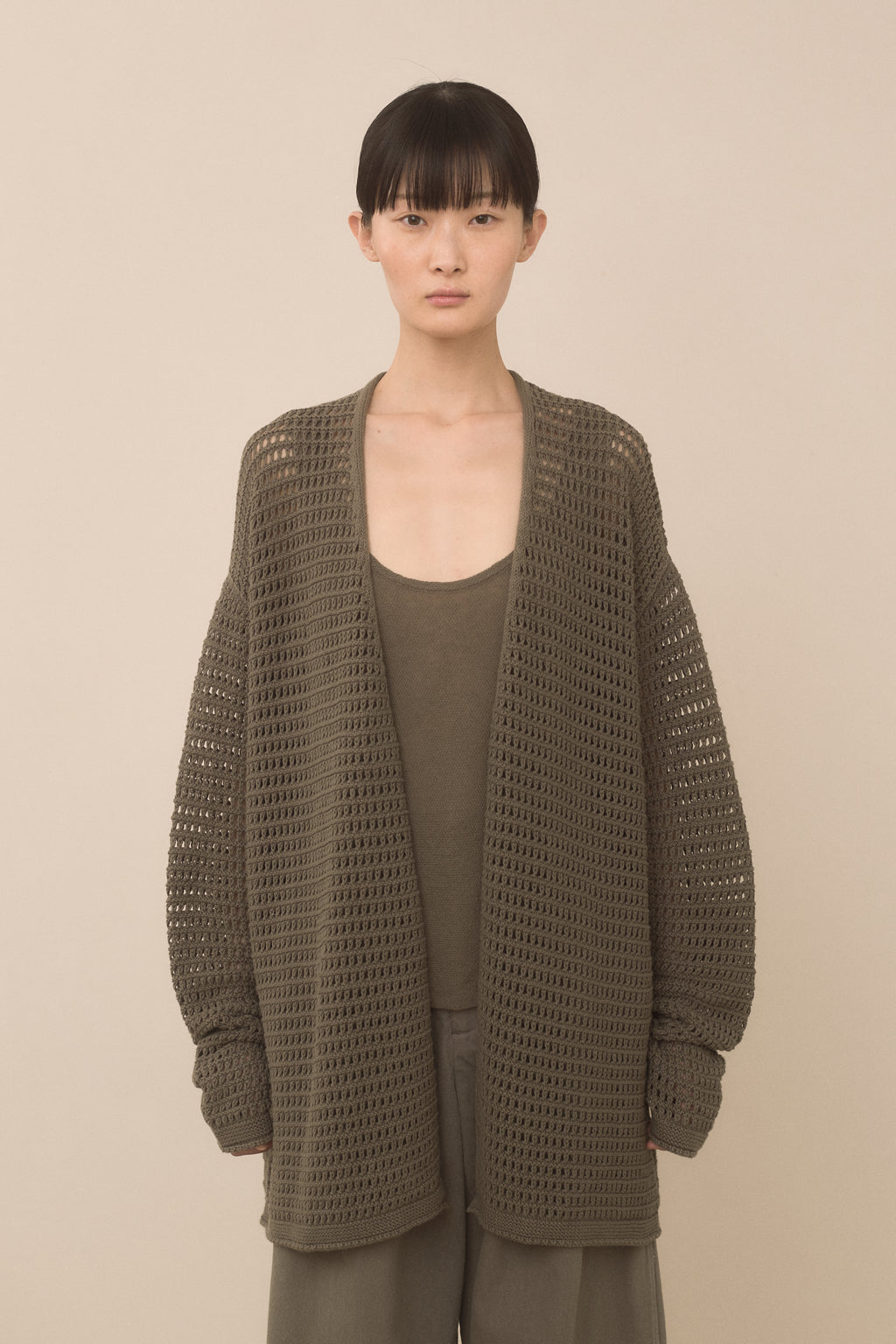 NET CARDIGAN