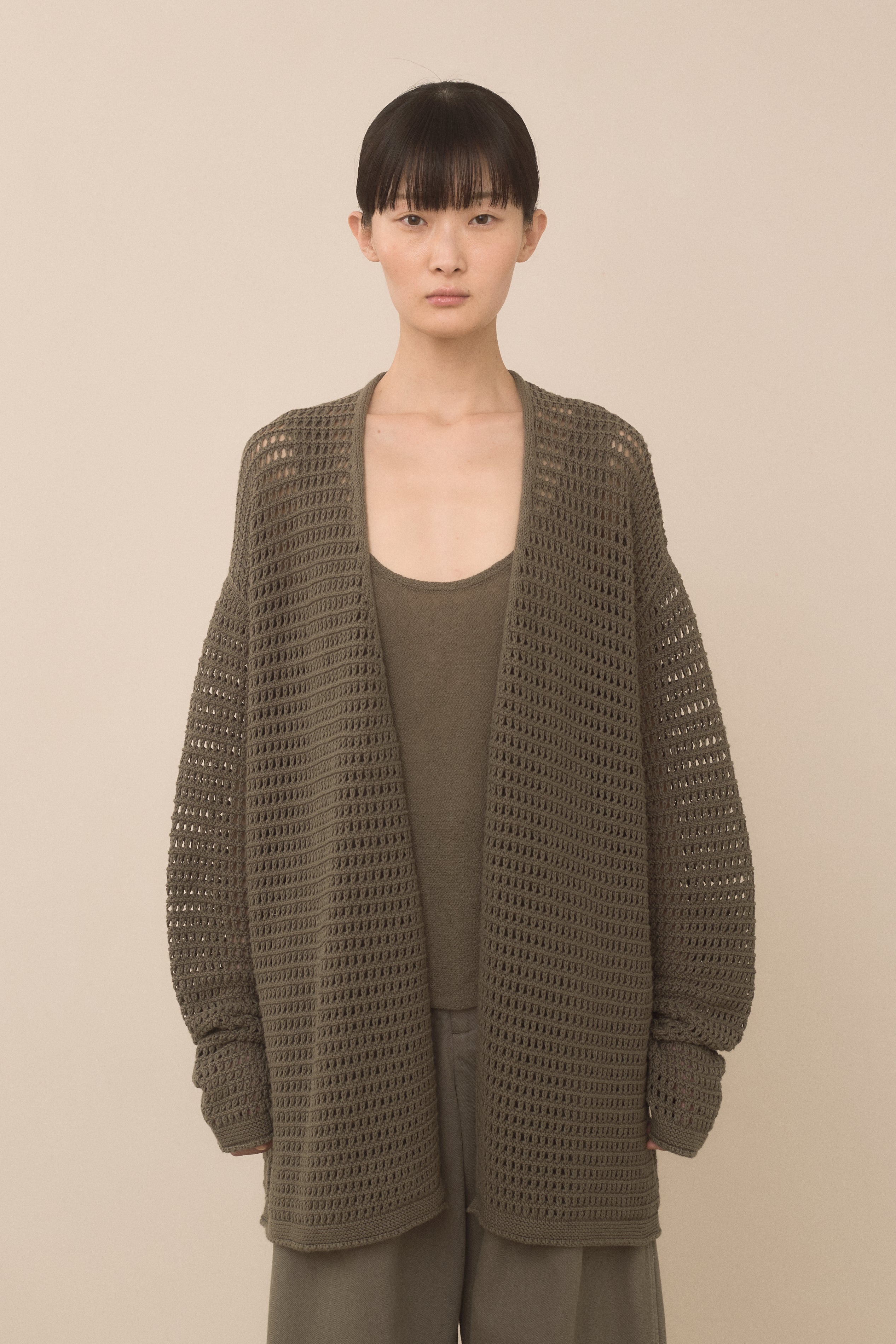 NET CARDIGAN