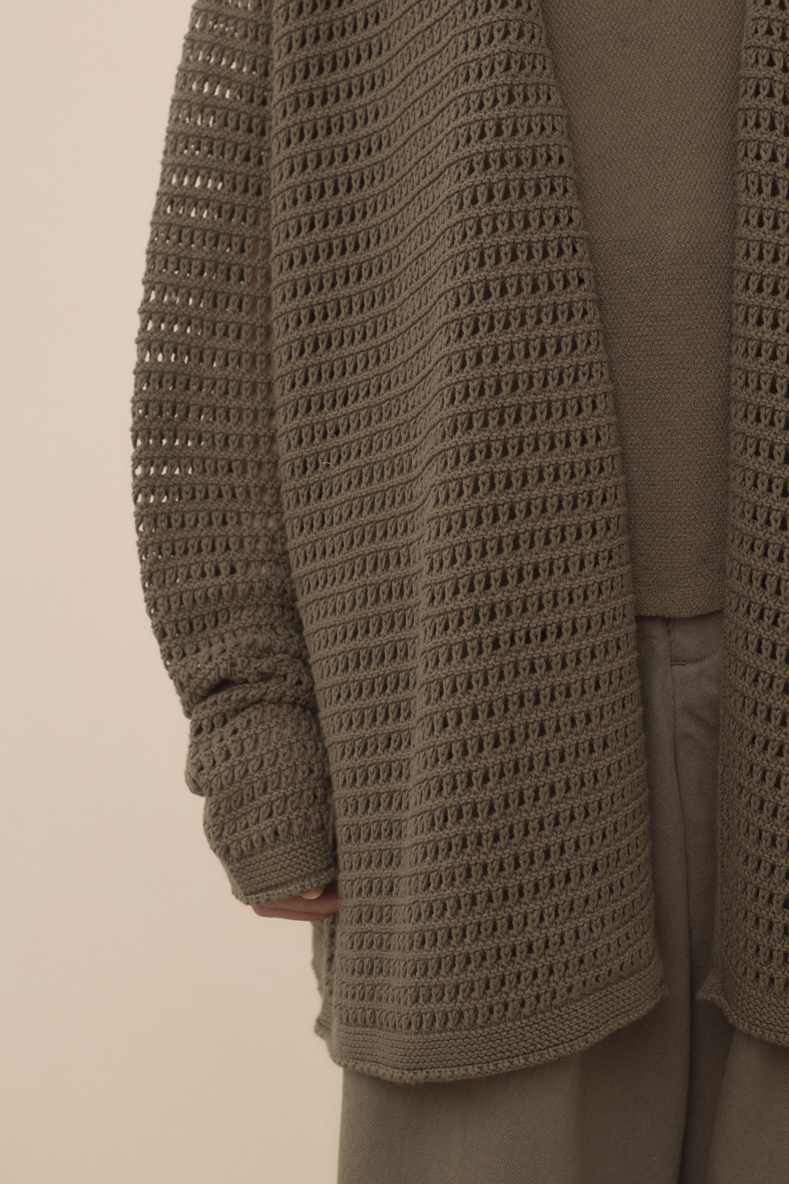 NET CARDIGAN