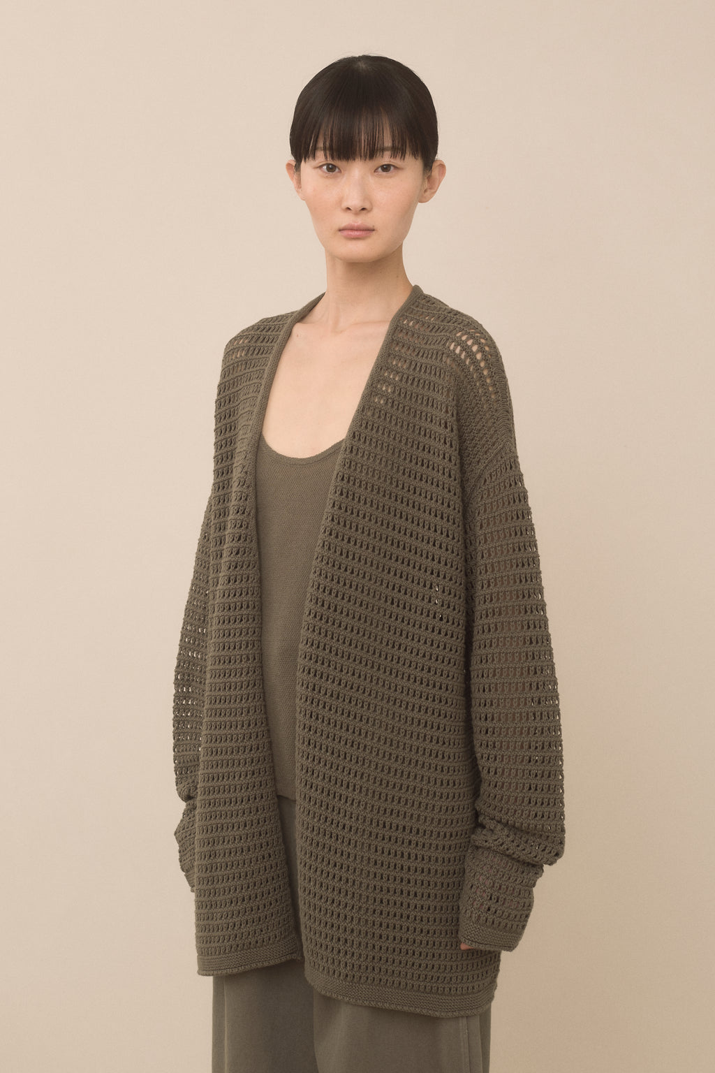 NET CARDIGAN