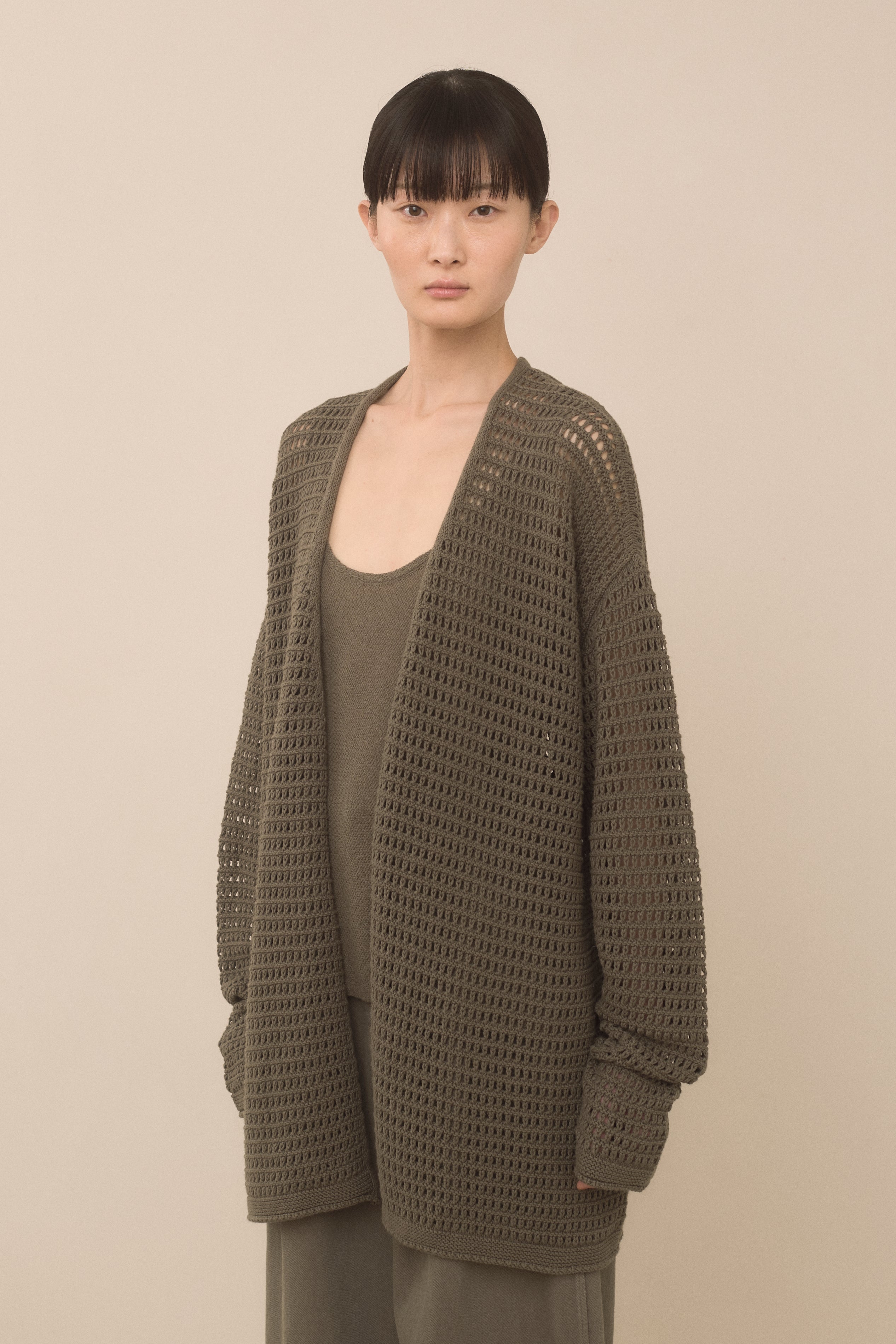 NET CARDIGAN