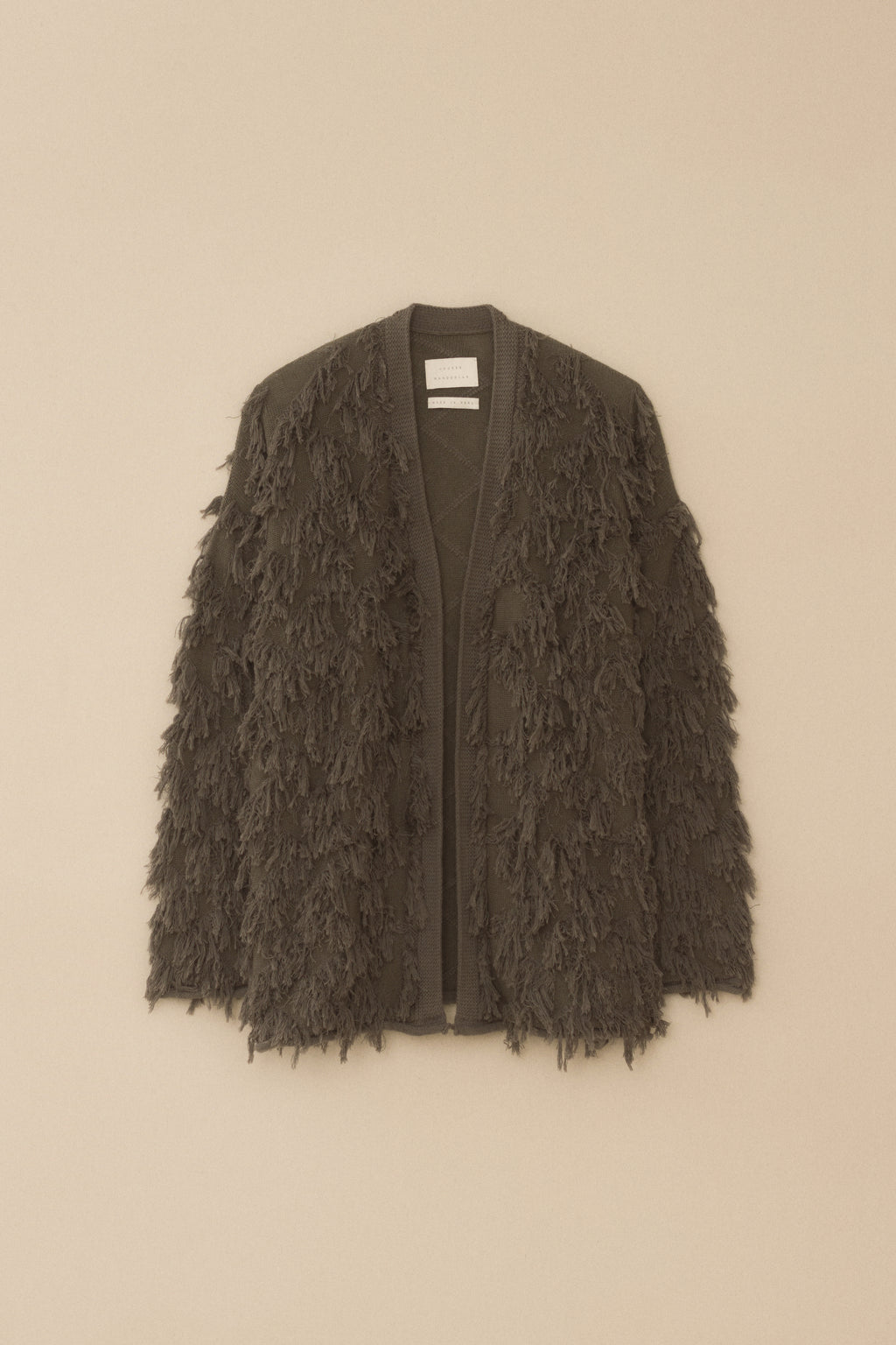 TUFTED CARDIGAN