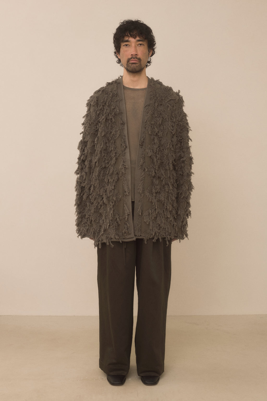 TUFTED CARDIGAN