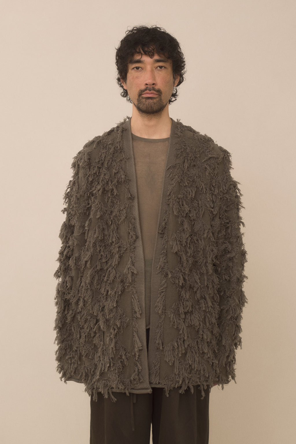 TUFTED CARDIGAN