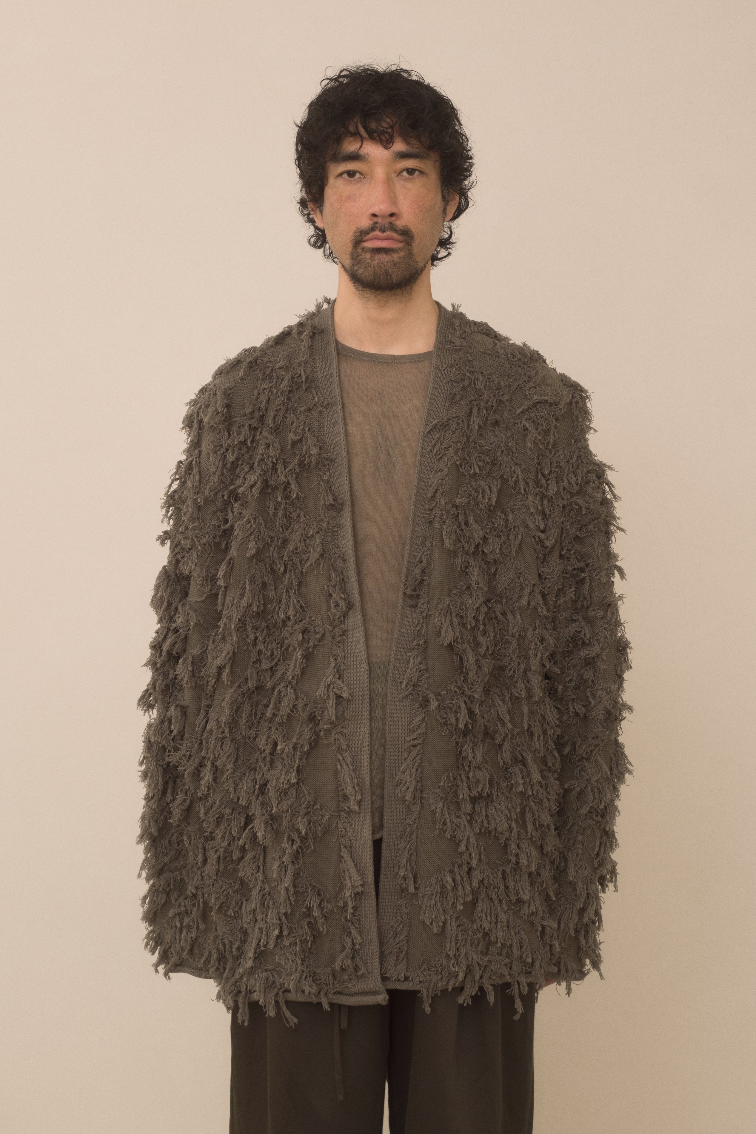TUFTED CARDIGAN