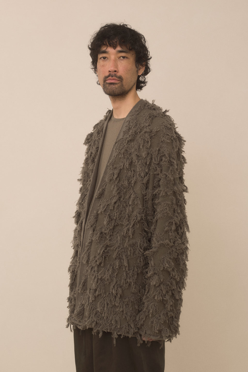 TUFTED CARDIGAN