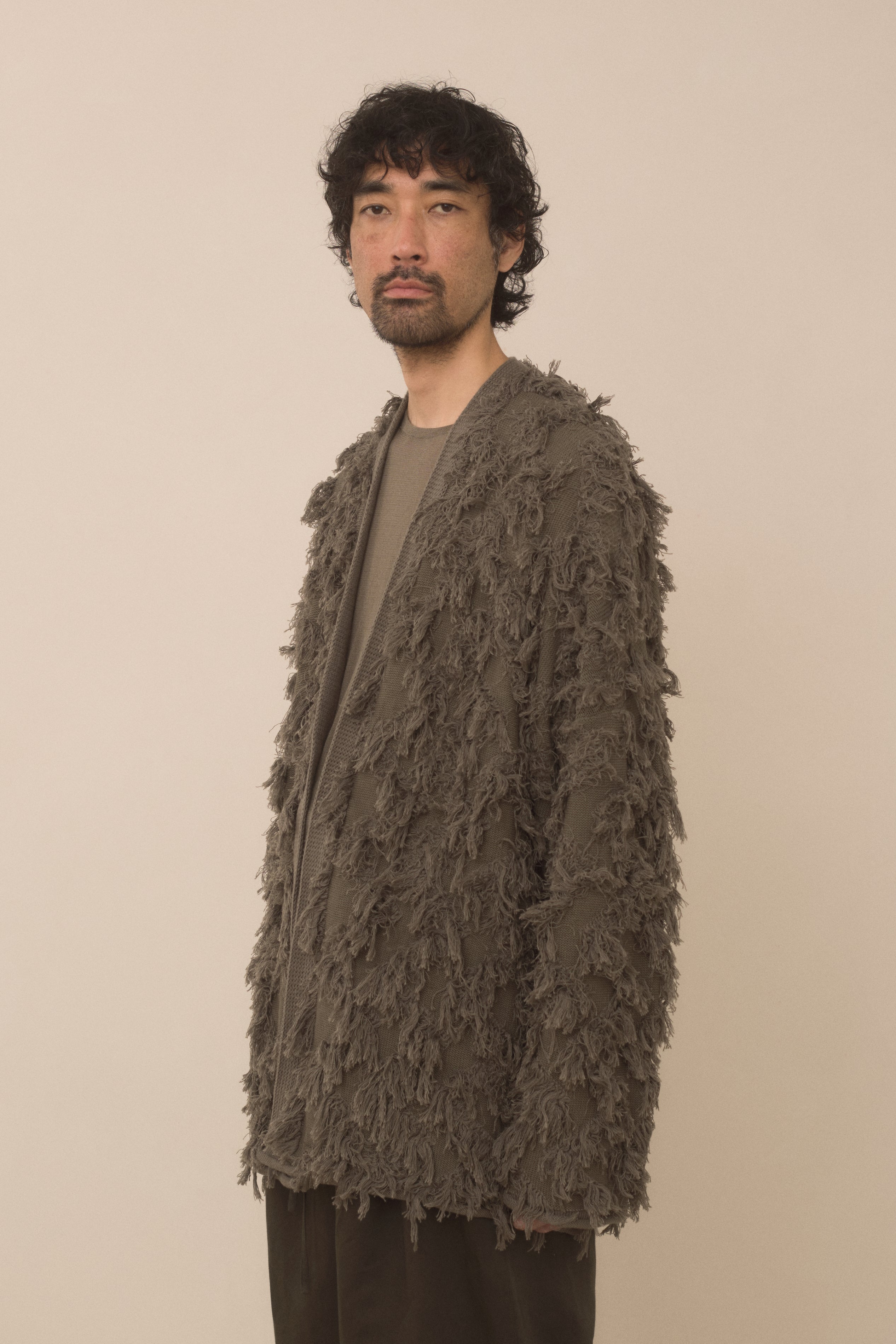 TUFTED CARDIGAN