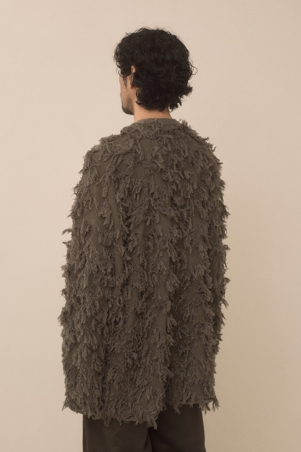 TUFTED CARDIGAN