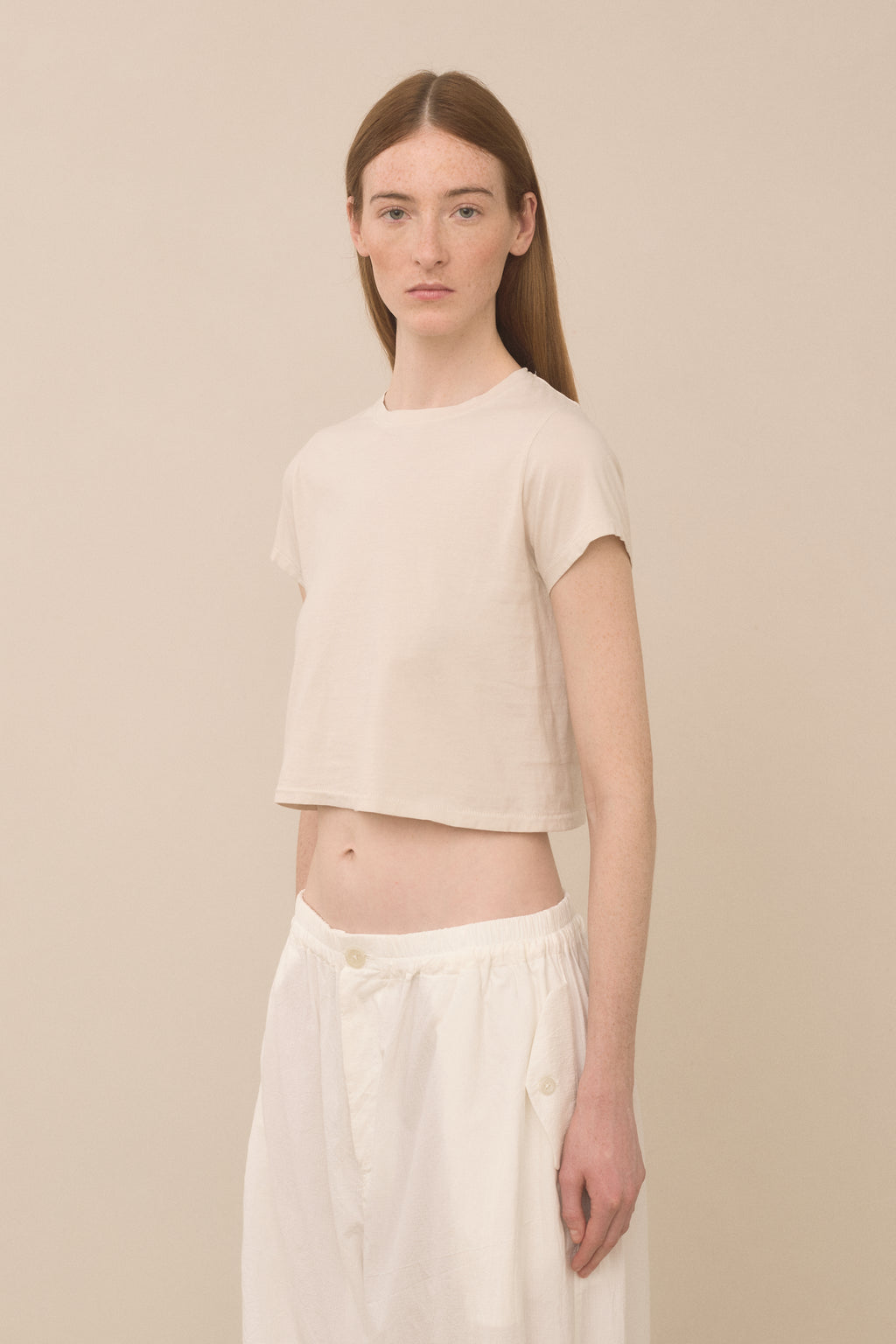 FINE CROP TEE