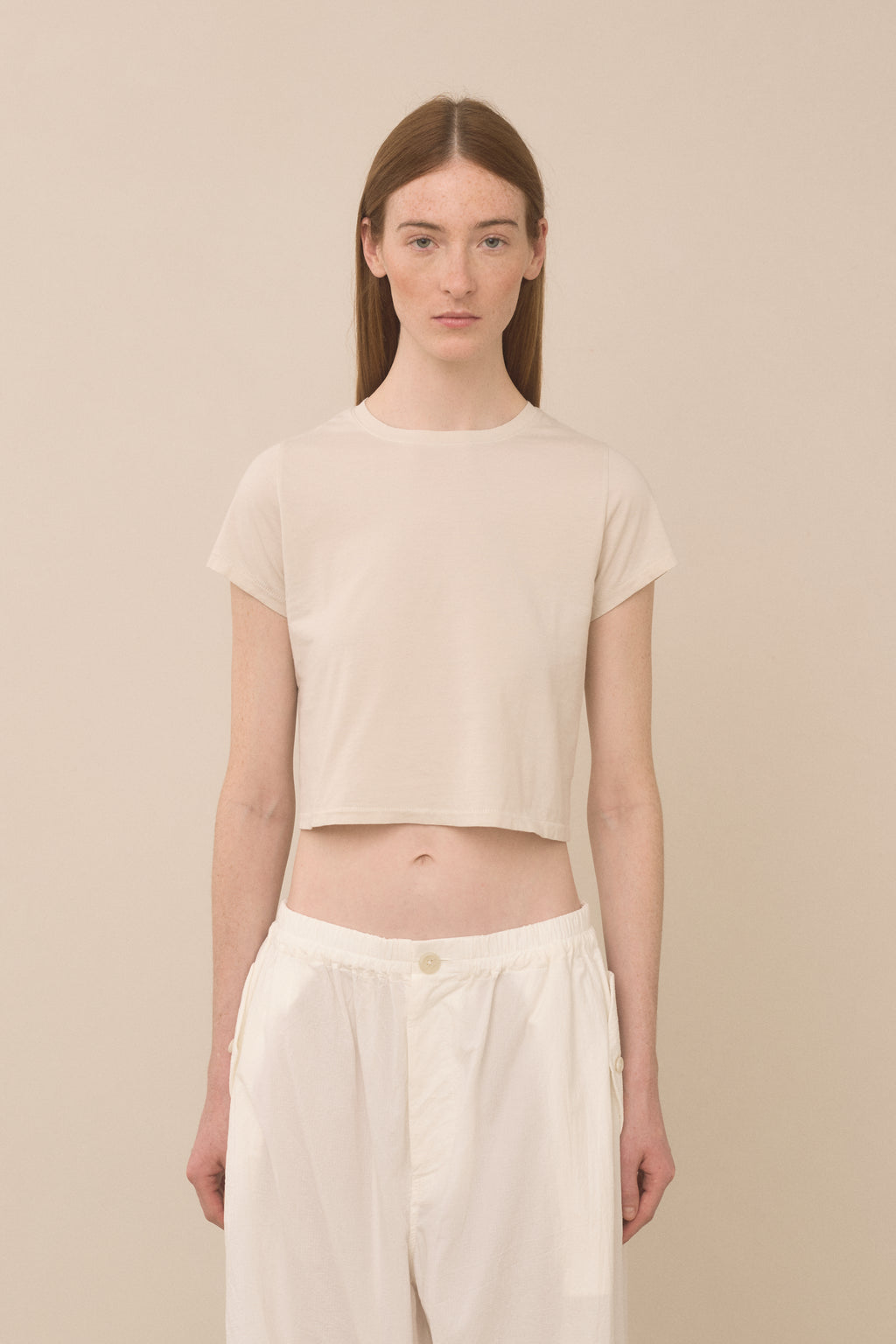 FINE CROP TEE