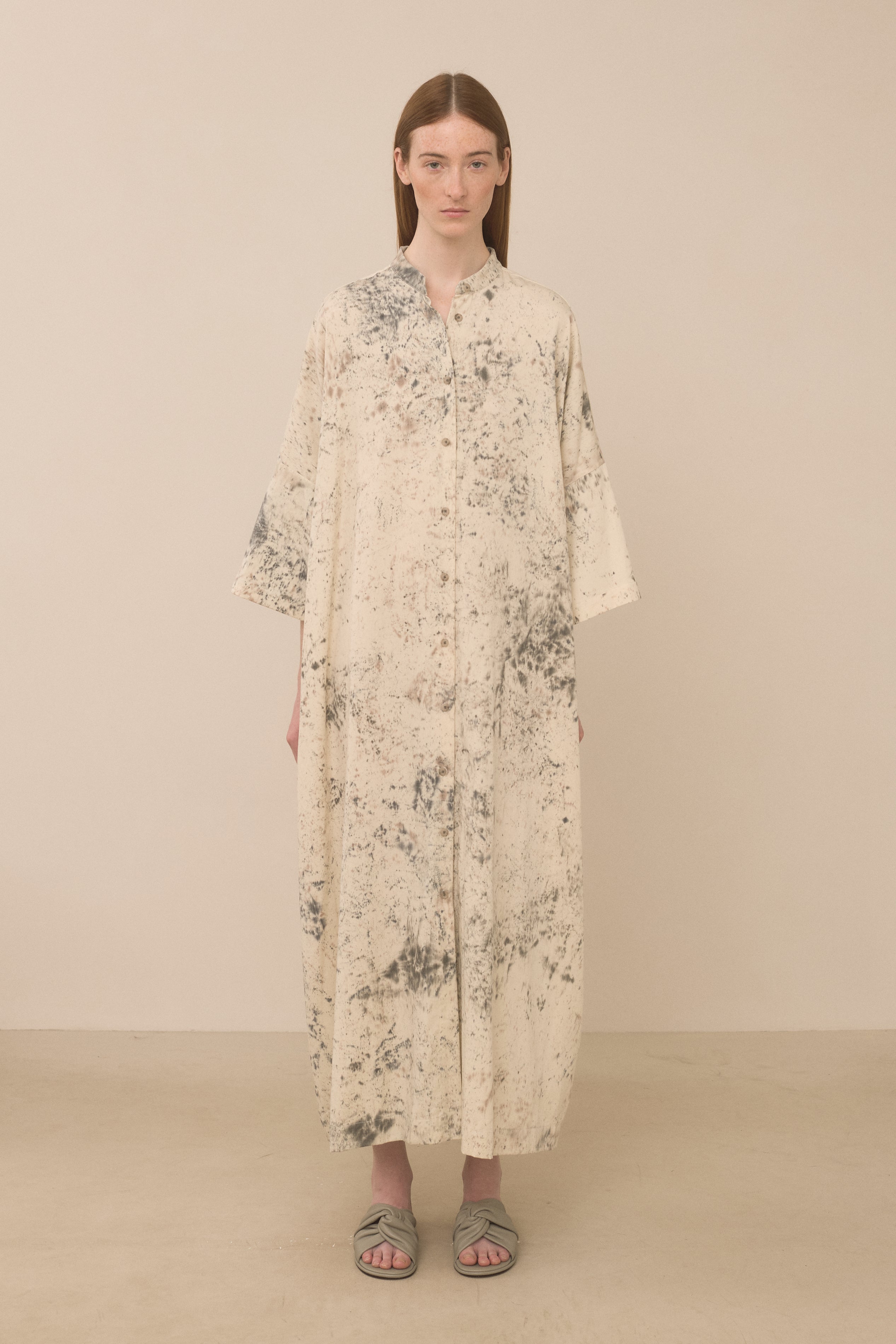 HANDPAINT SHIRT DRESS