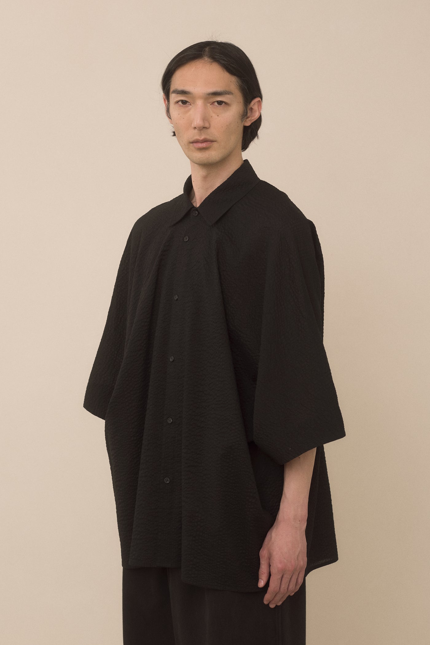 PEBBLED SHIRT