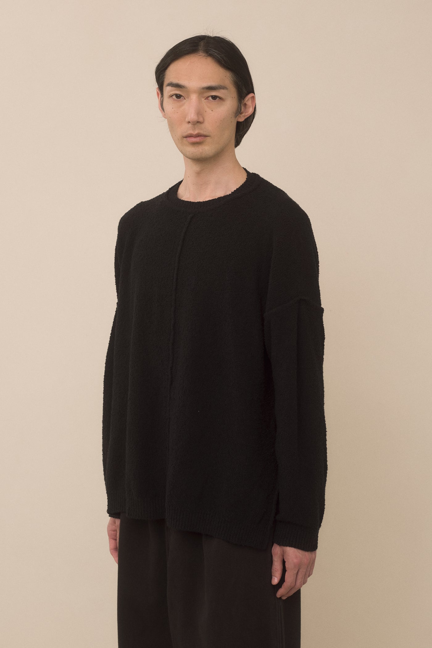 BOUCLE CREWNECK