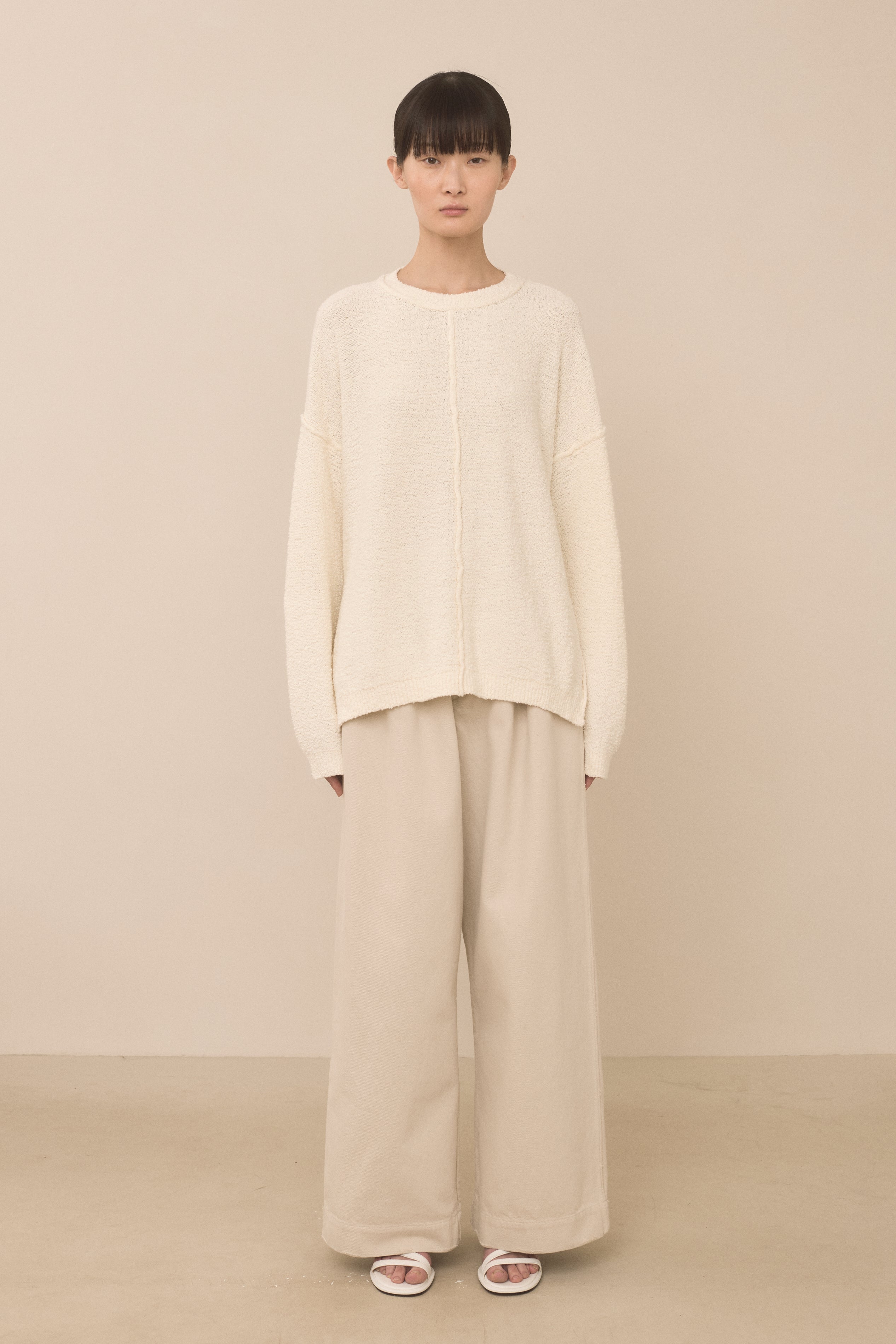 BOUCLE CREWNECK