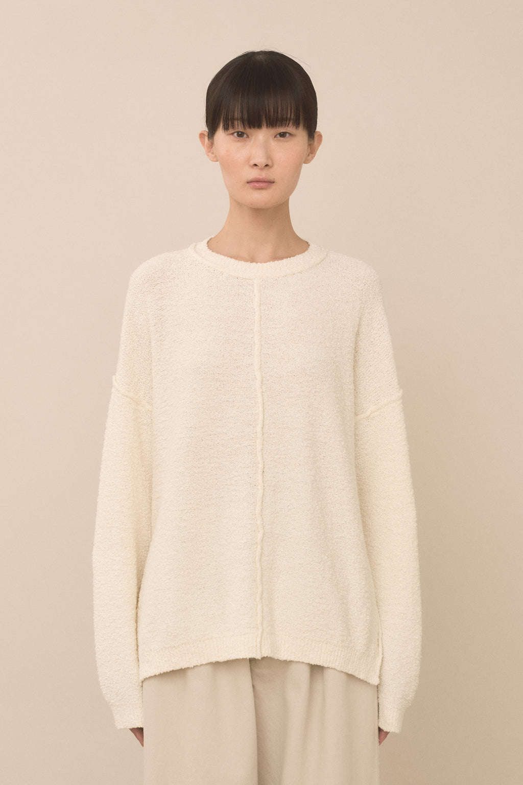 BOUCLE CREWNECK