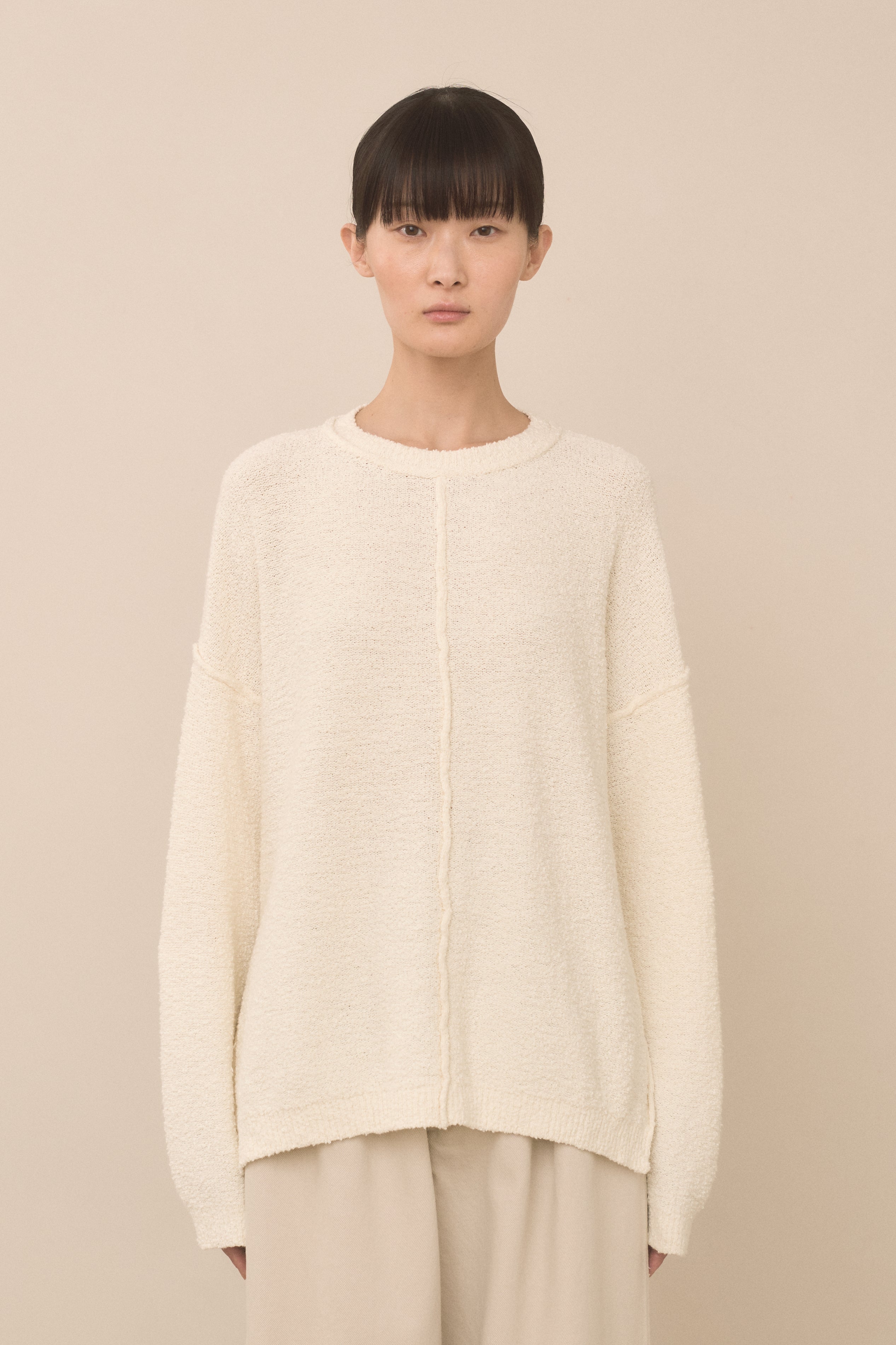 BOUCLE CREWNECK