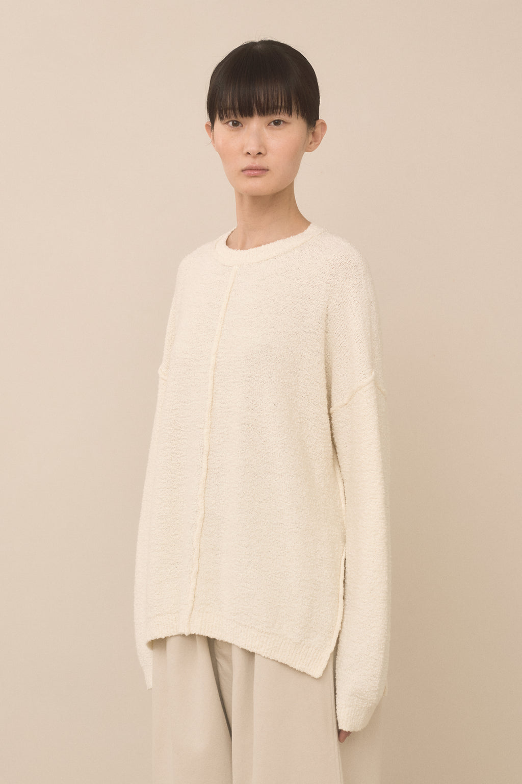 BOUCLE CREWNECK