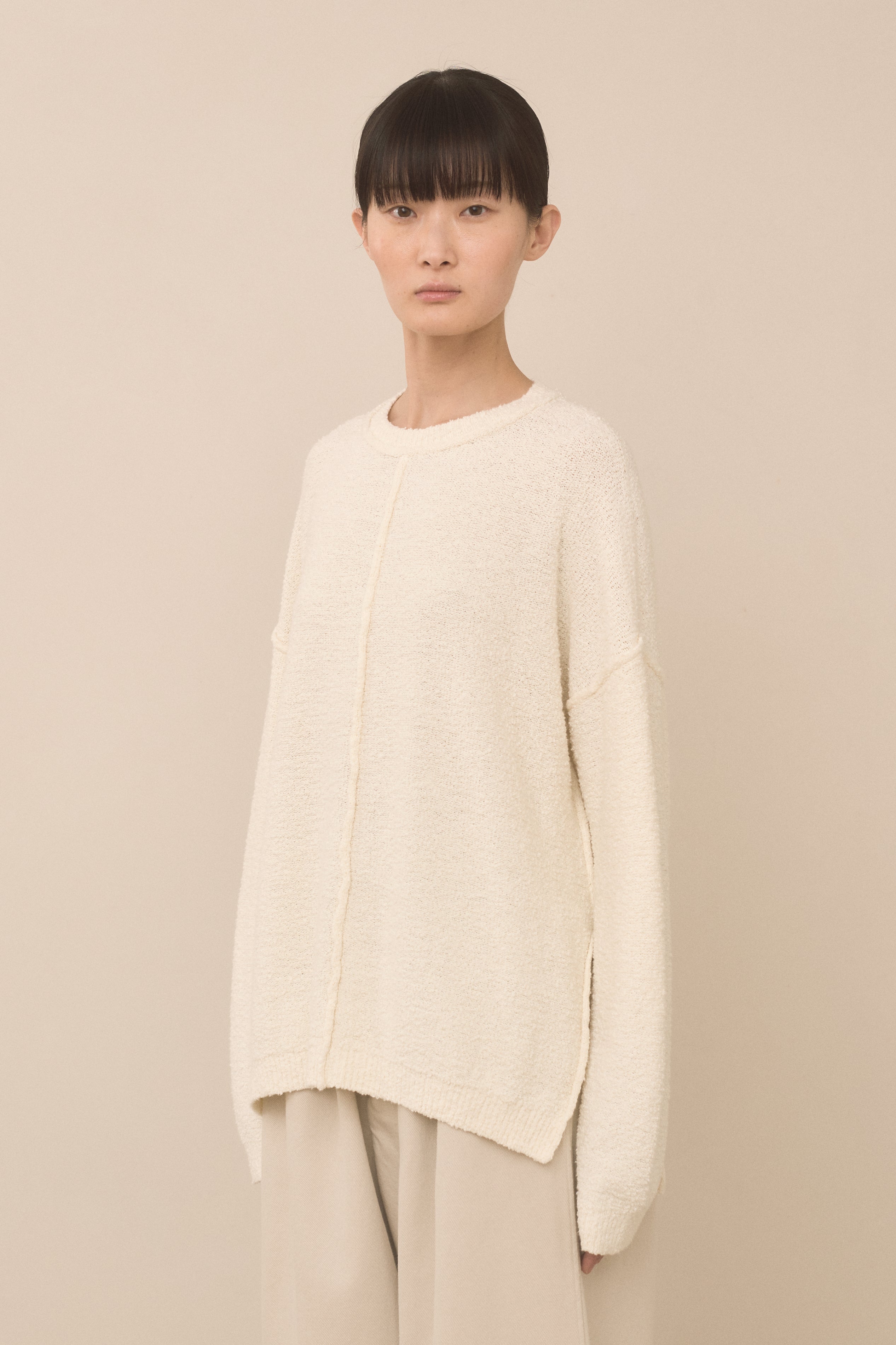 BOUCLE CREWNECK