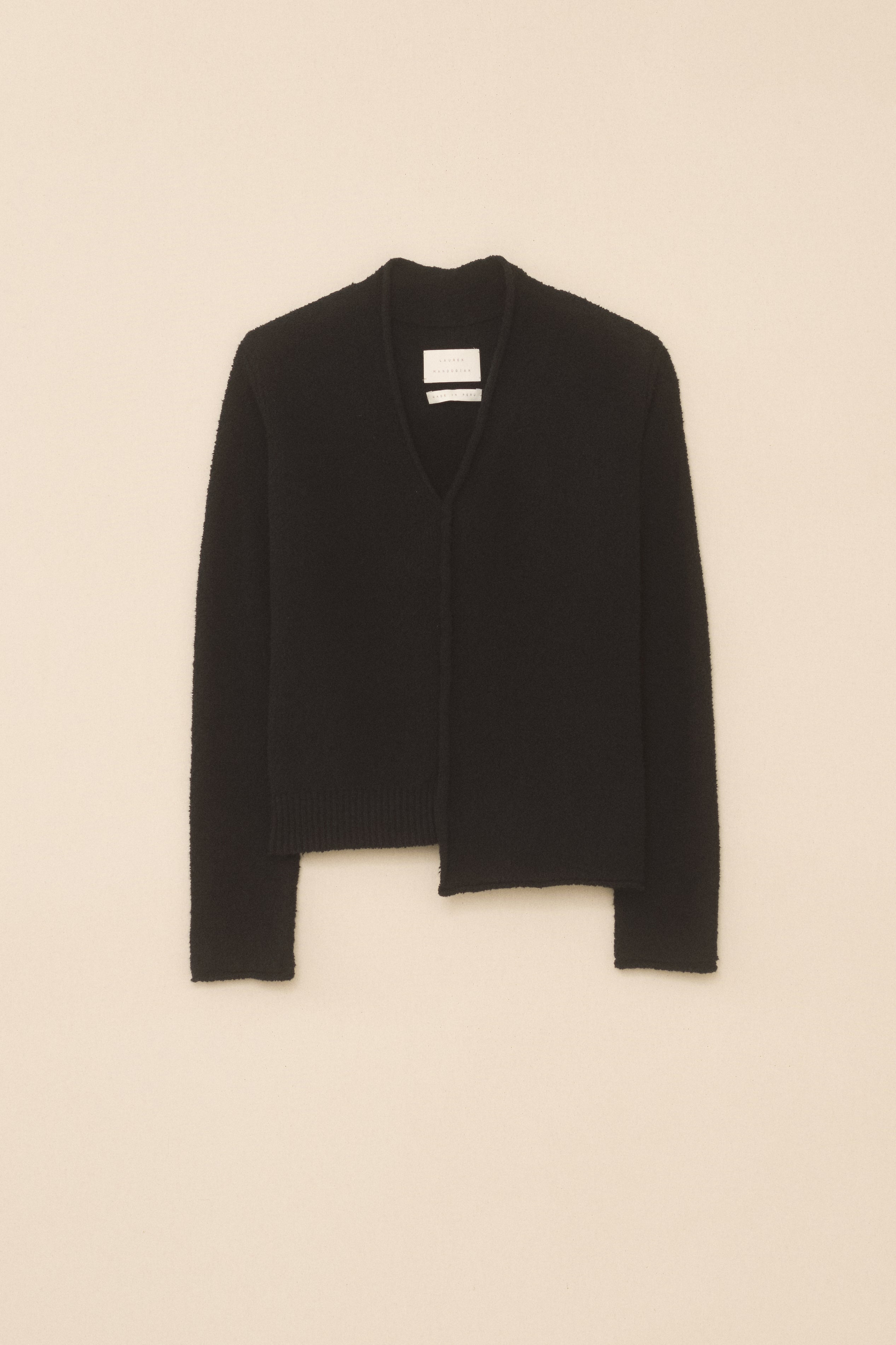 BOUCLE V NECK