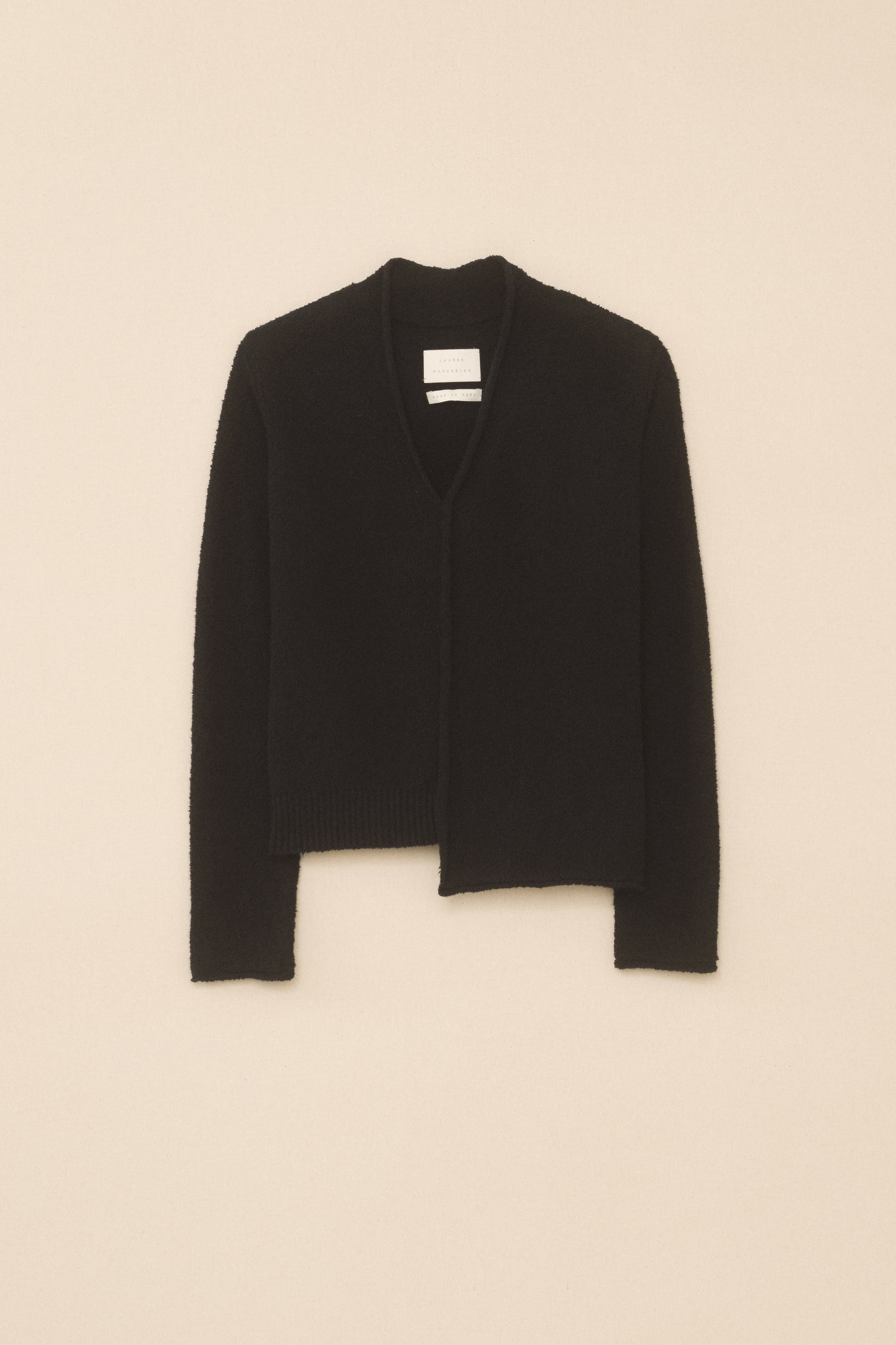 BOUCLE V NECK