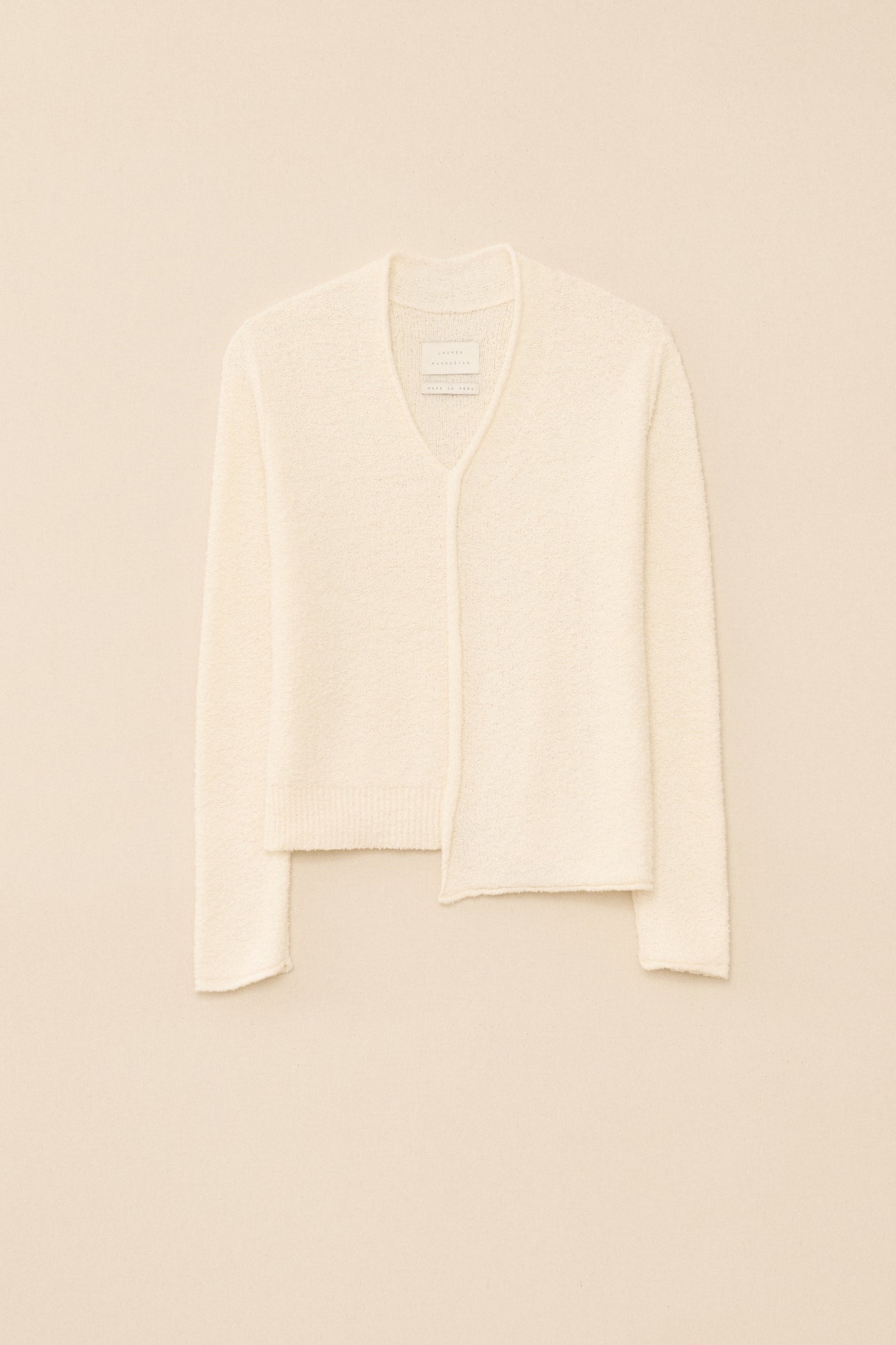 BOUCLE V NECK