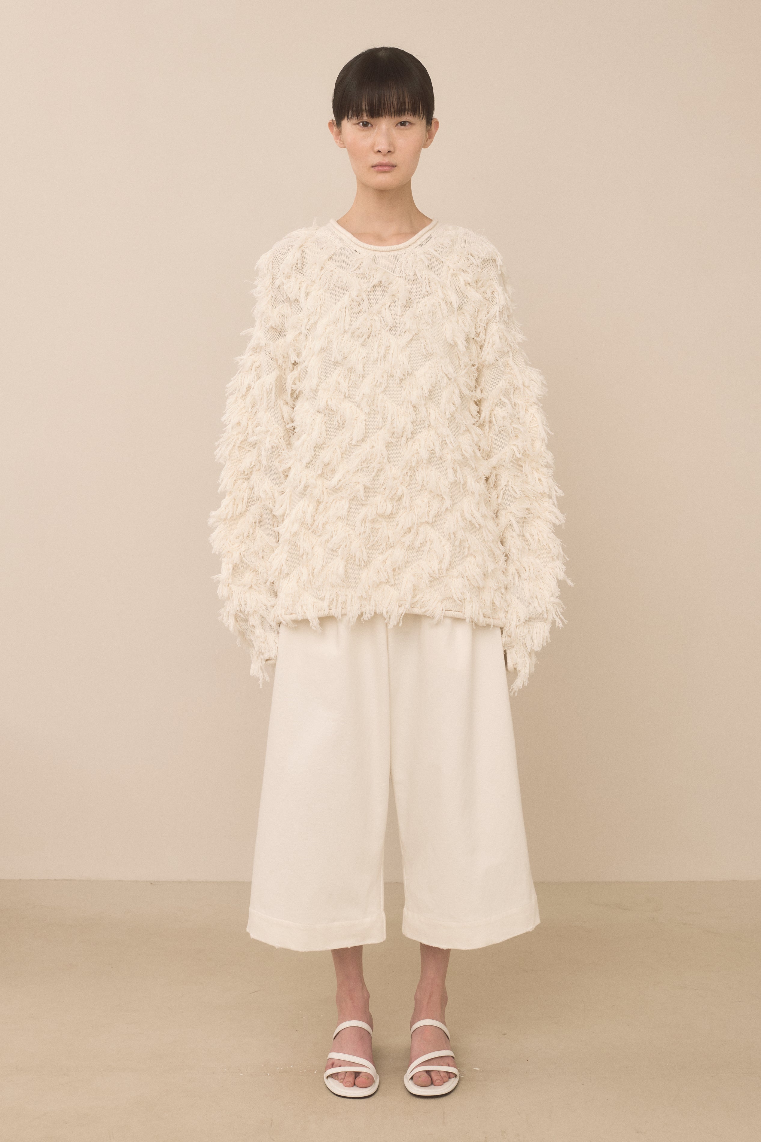 WASHED CROP TROUSER