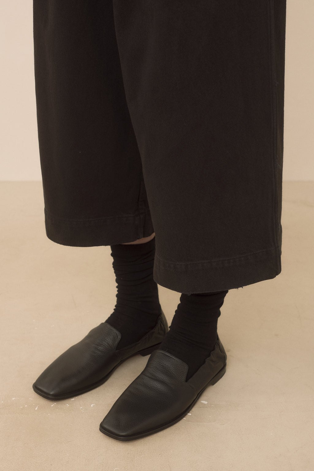 WASHED CROP TROUSER