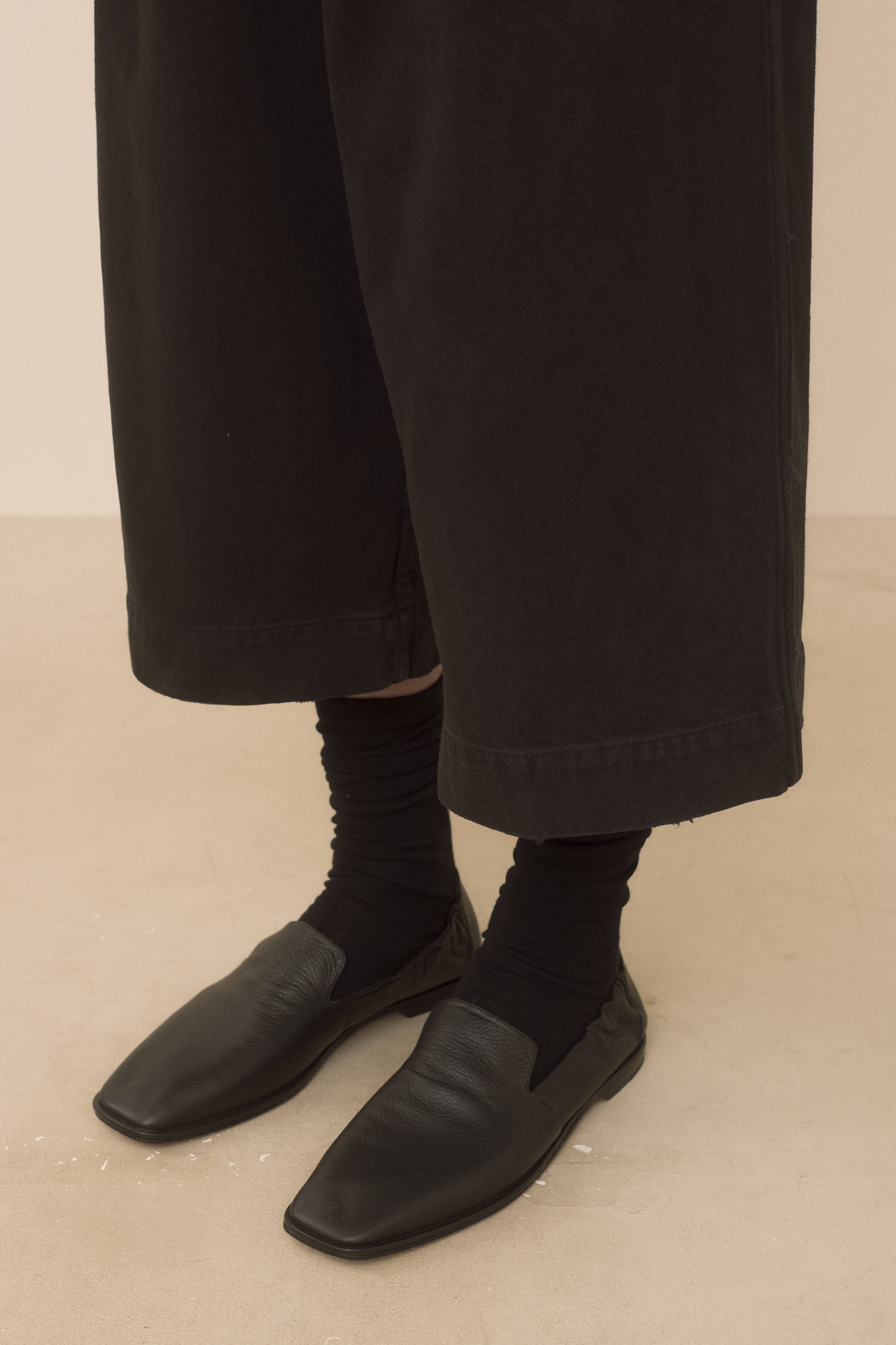 WASHED CROP TROUSER