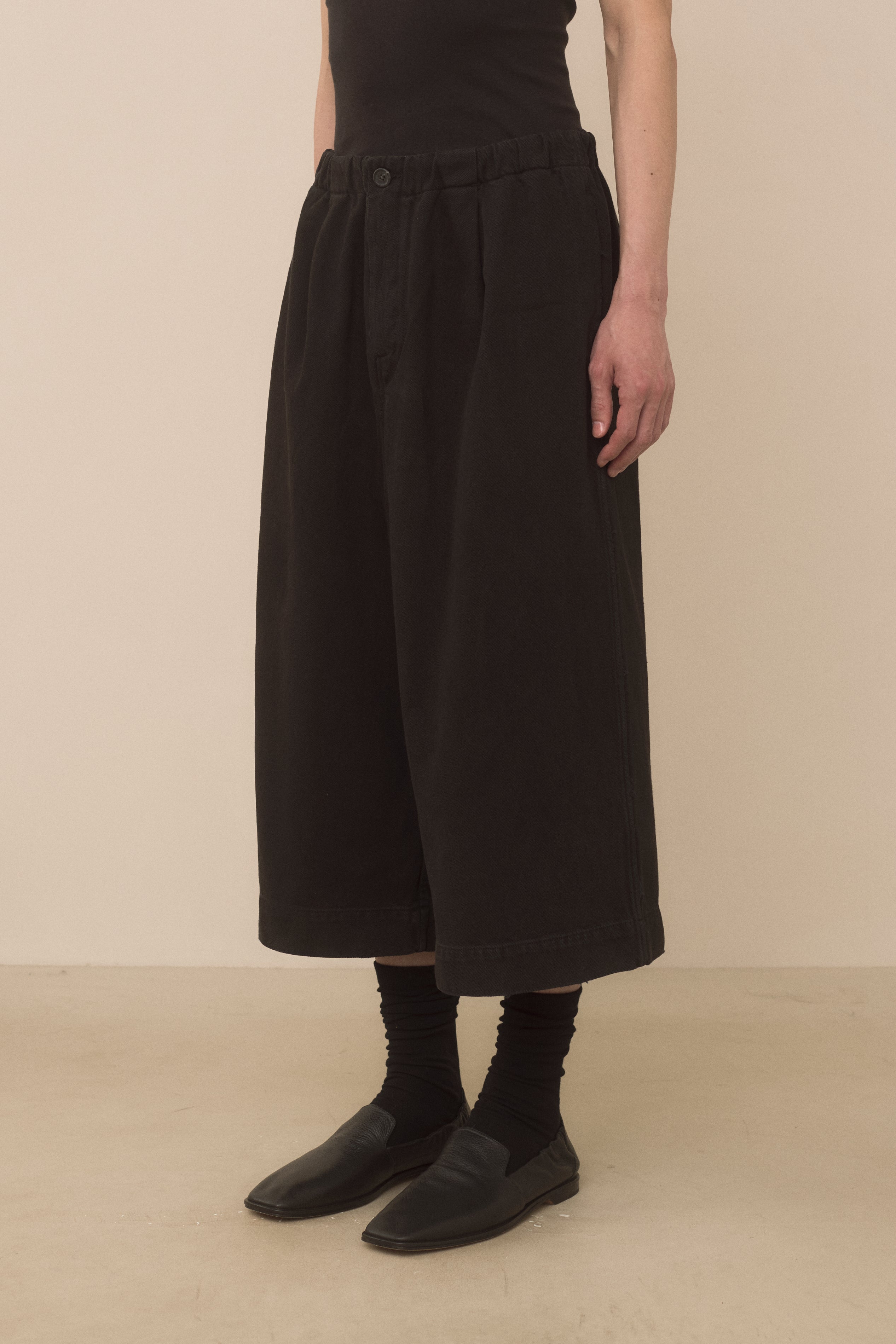 WASHED CROP TROUSER