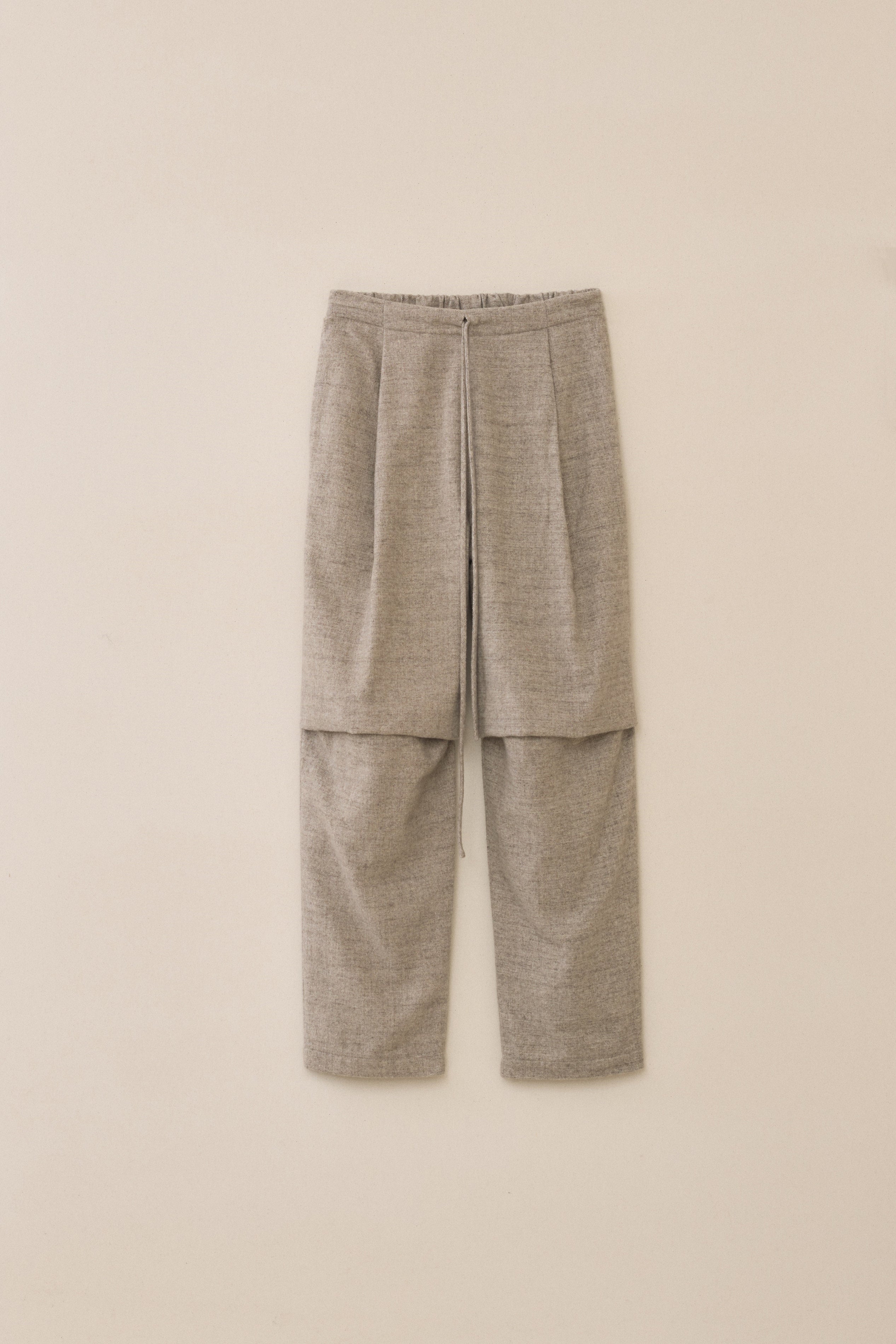 SOFT TWEED PANTS