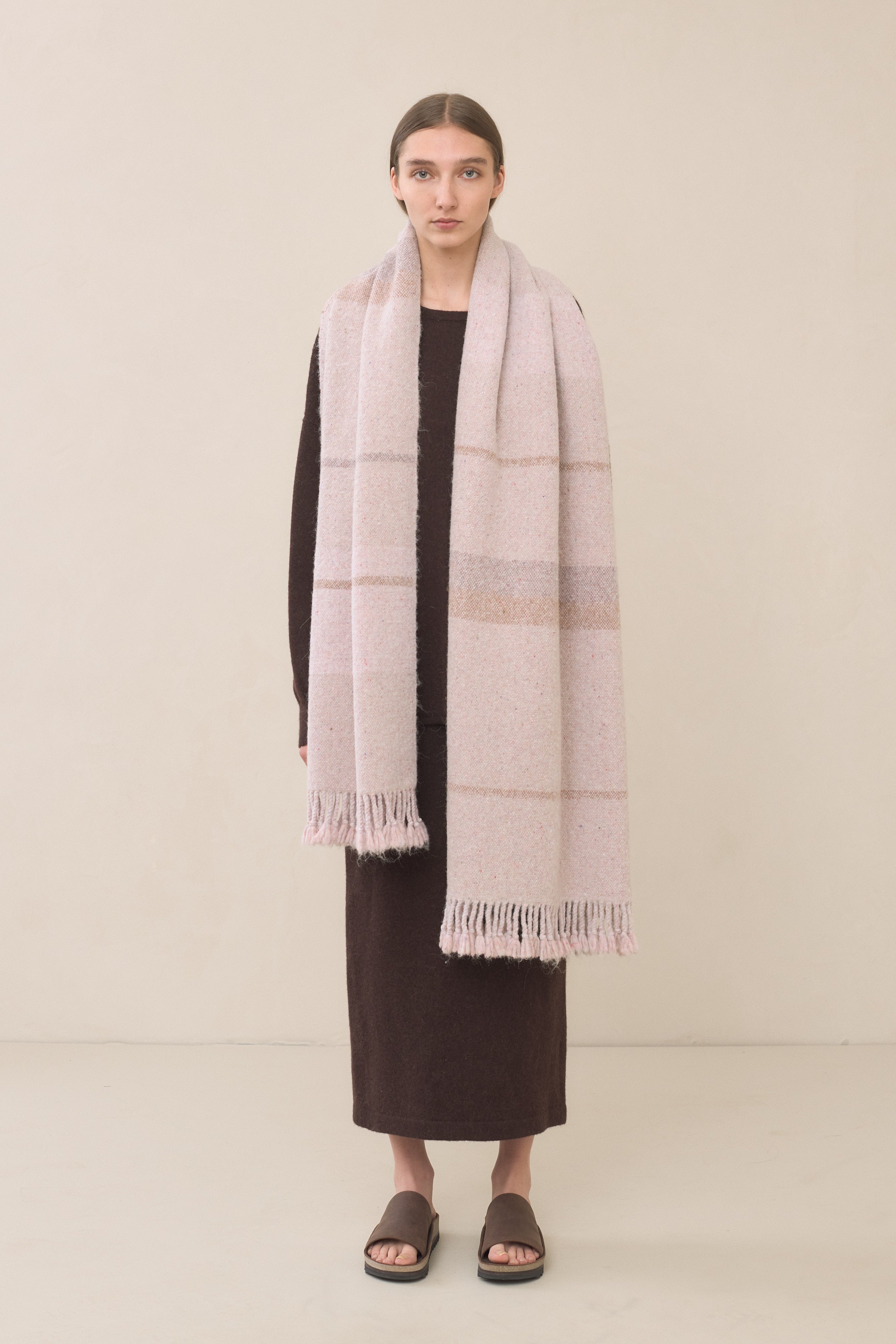 HANDWOVEN STRIPE WRAP
