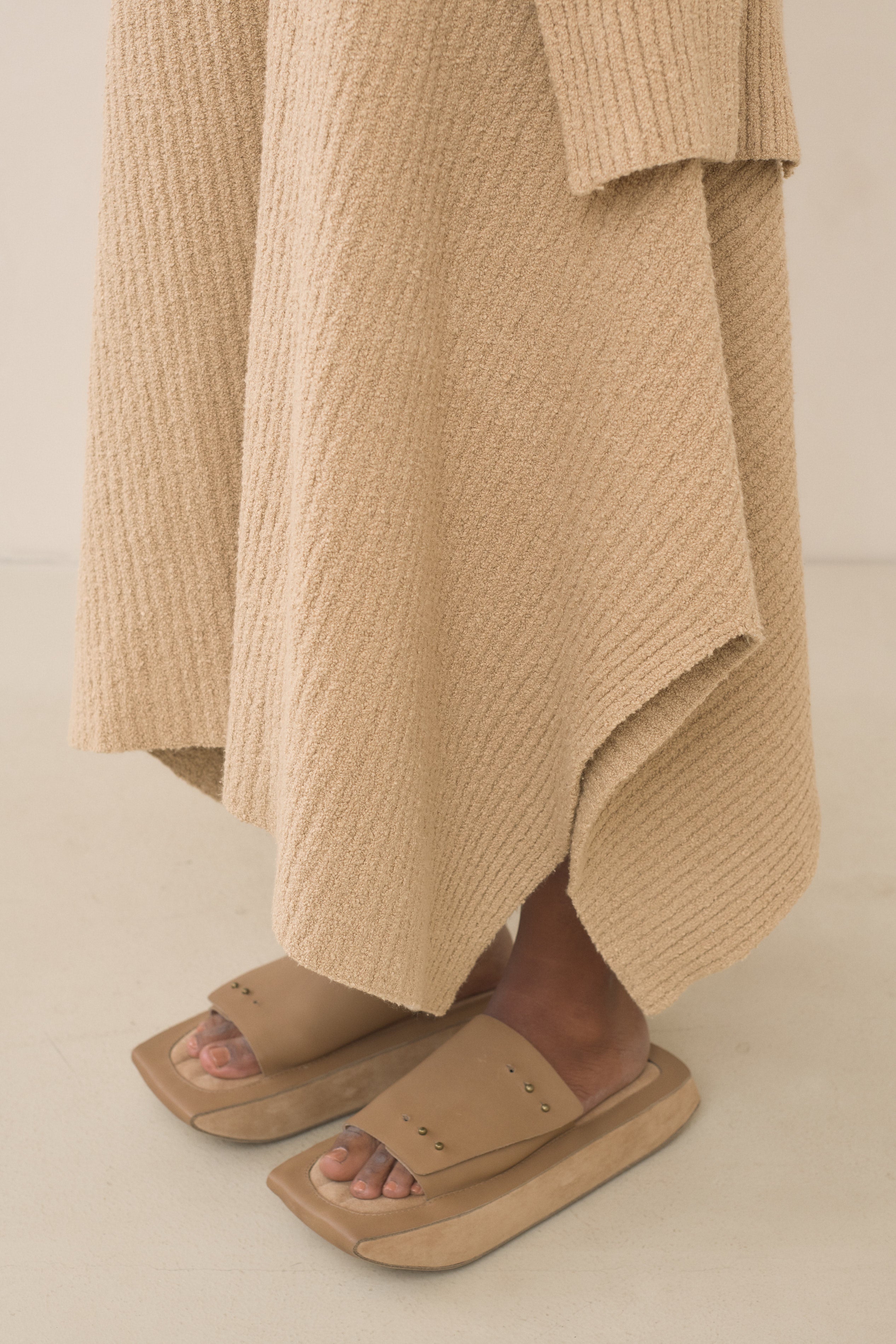 RIB PANEL SKIRT