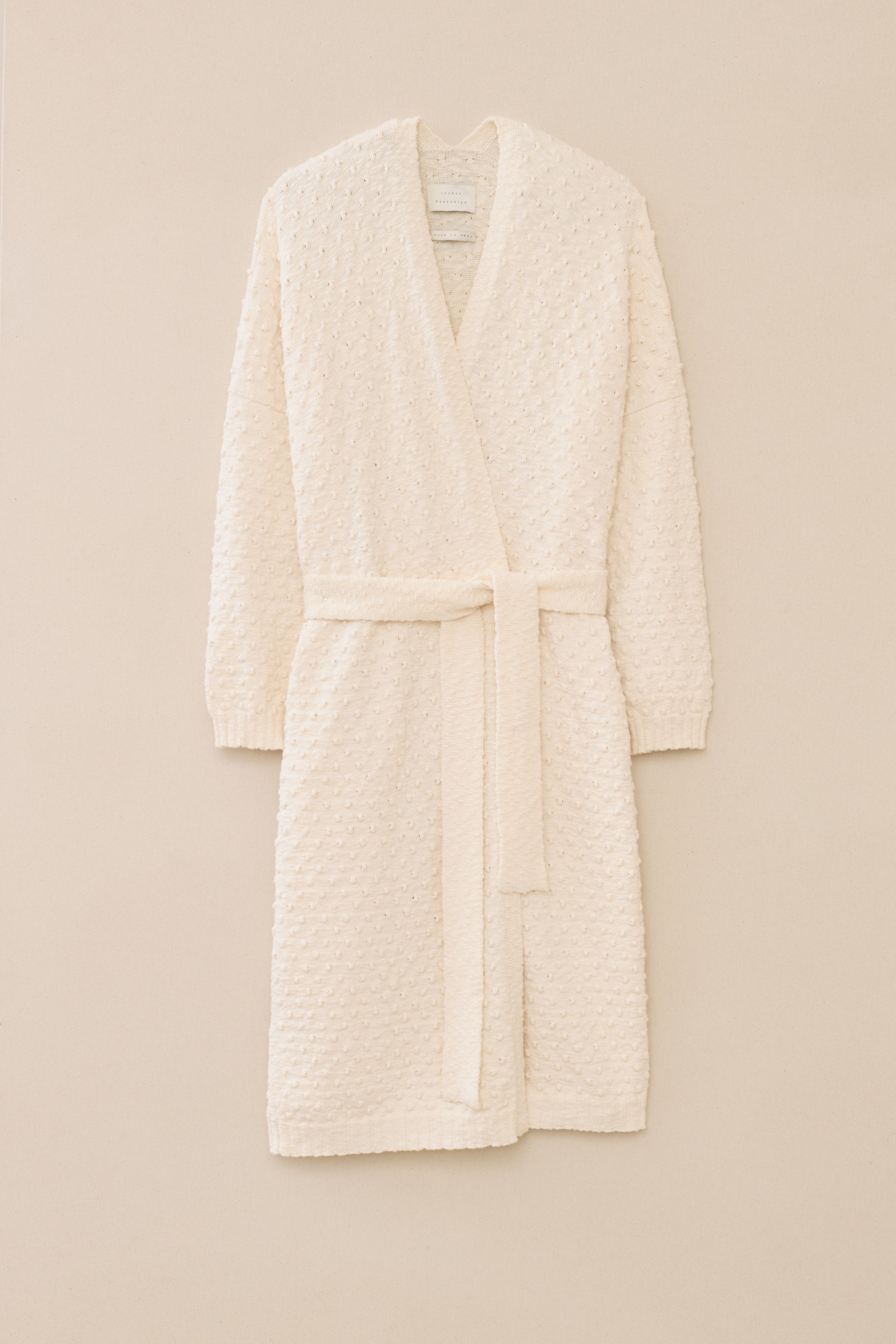 DOTS LONG CARDIGAN