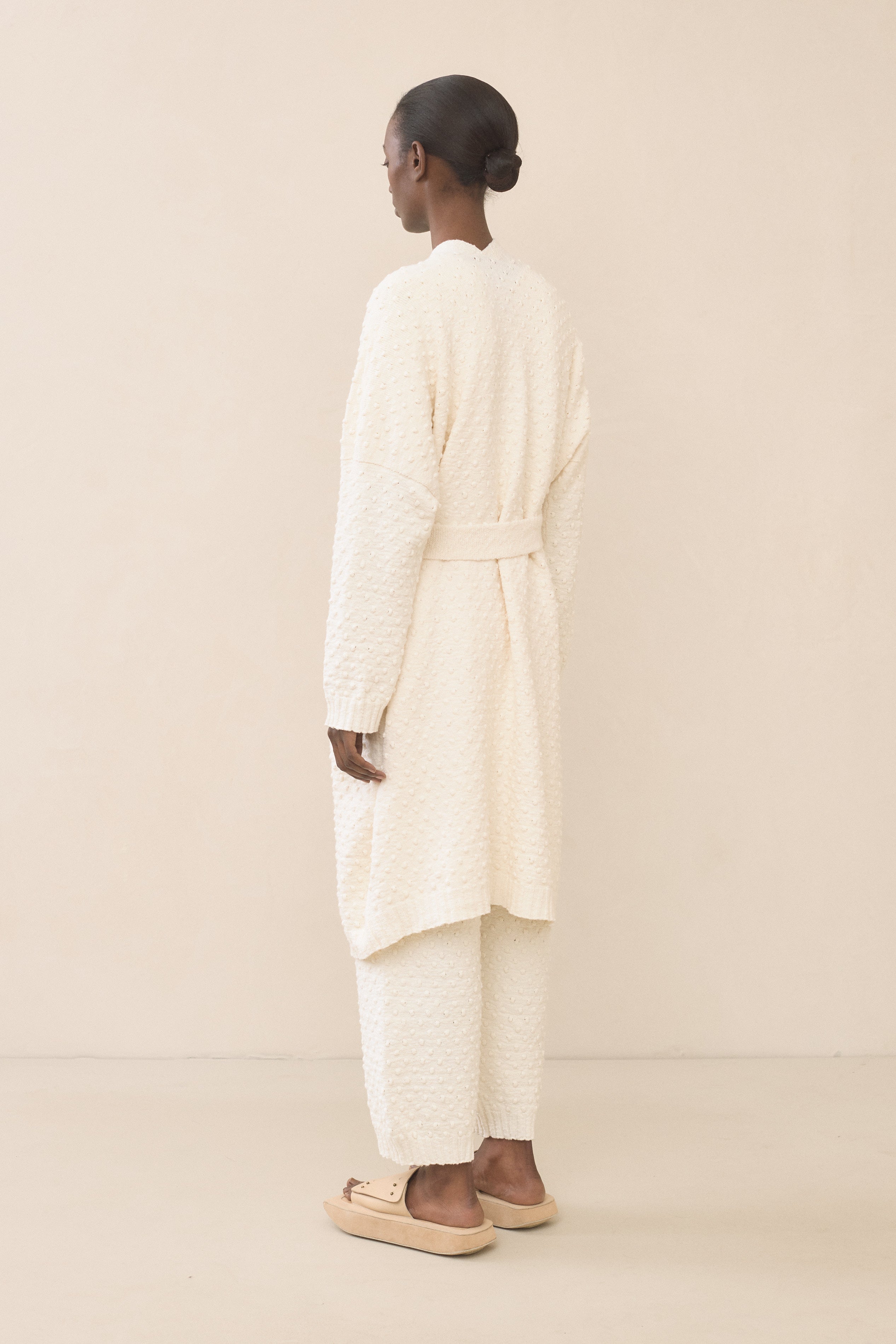 DOTS LONG CARDIGAN