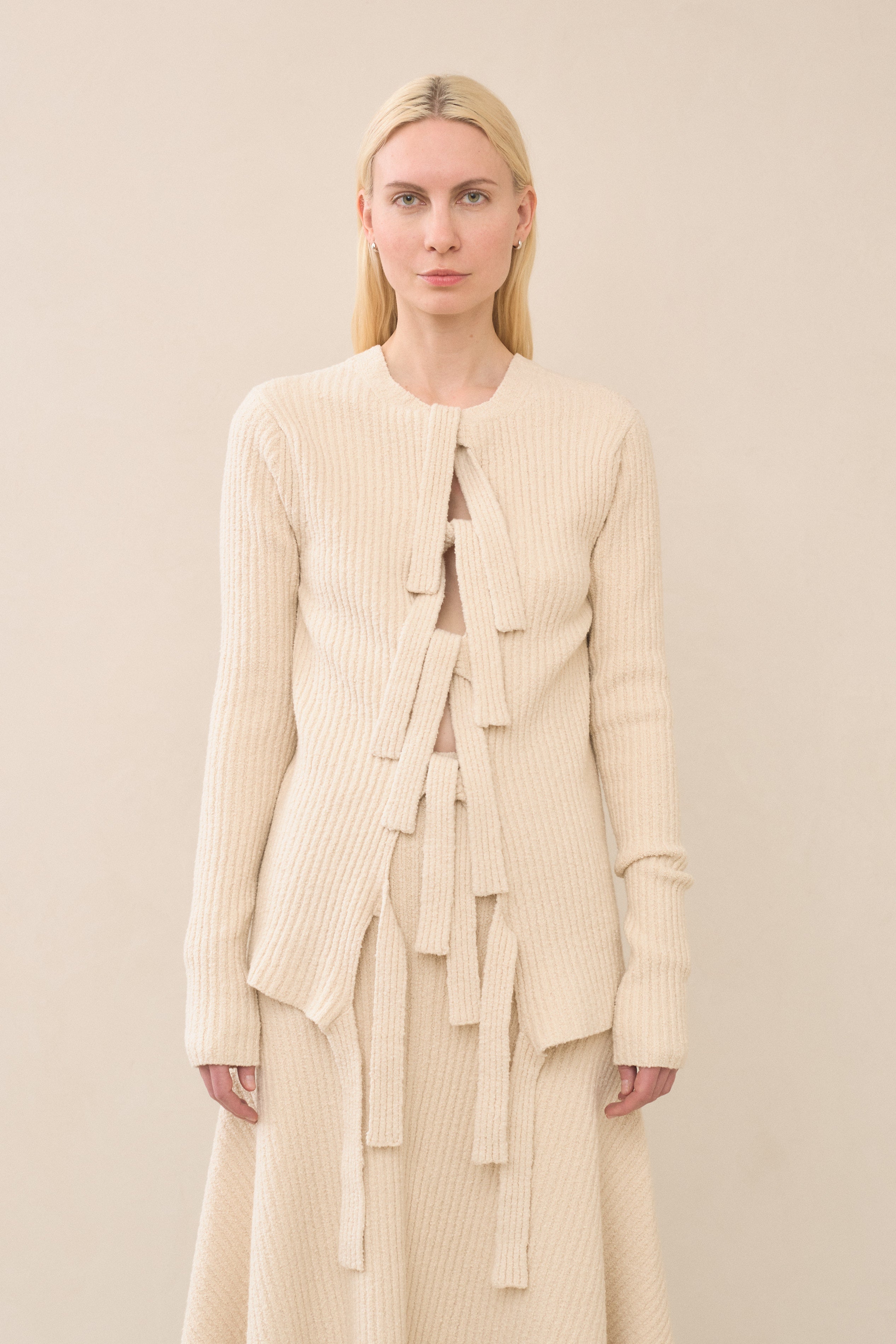 Lauren manoogian rib cardigan Clearance